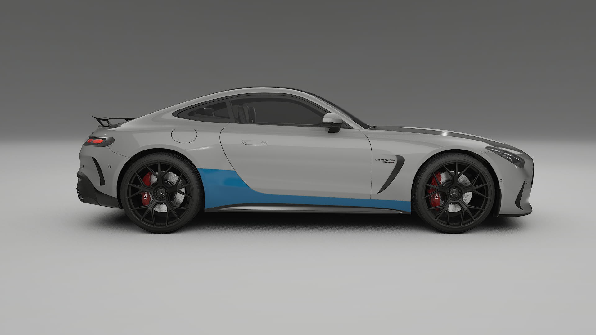 Mercedes AMG GT Coupe C192 Paint Protection Film | CrystalGuard Transparent PPF Full Pre-Cut Kit