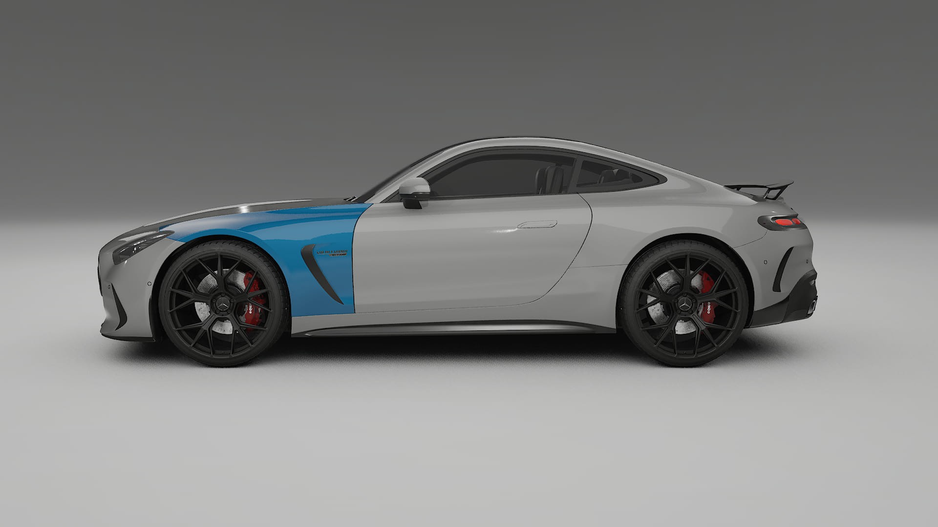 Mercedes AMG GT Coupe C192 Paint Protection Film | CrystalGuard Transparent PPF Full Pre-Cut Kit