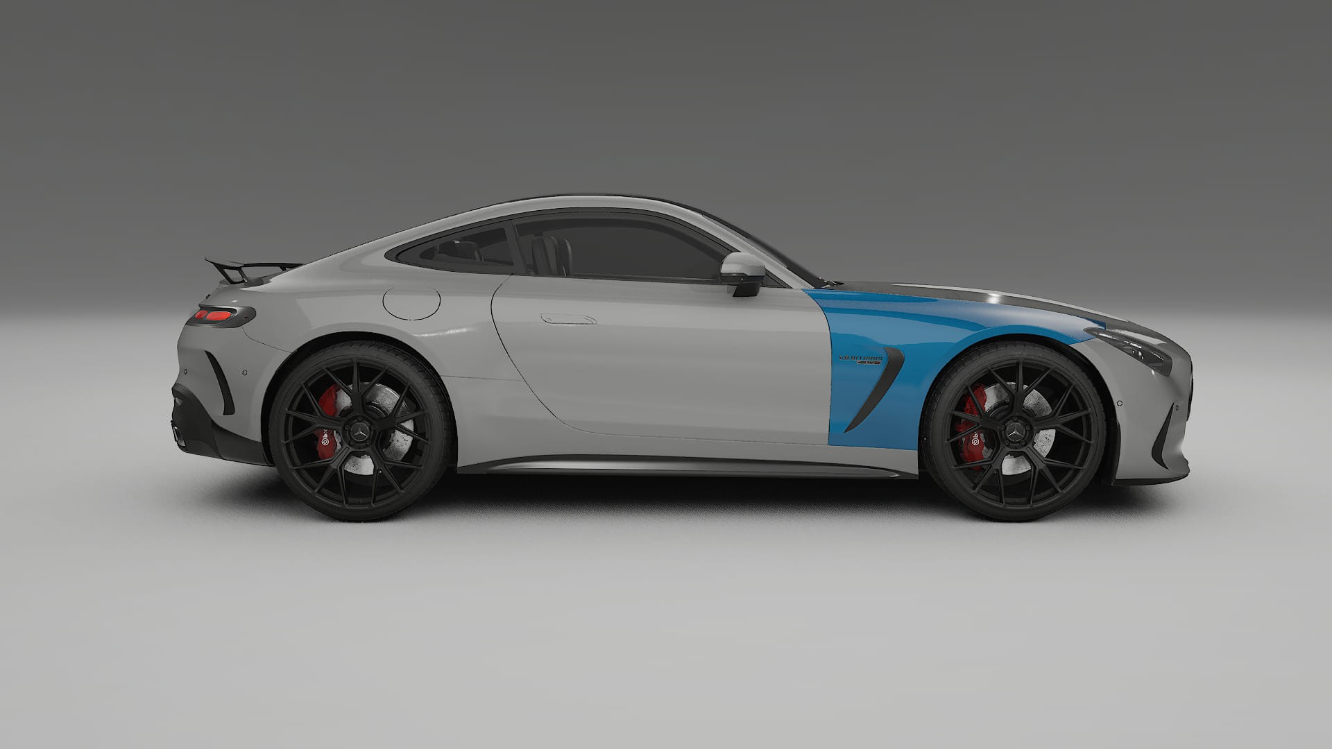 Mercedes AMG GT Coupe C192 Paint Protection Film | CrystalGuard Transparent PPF Full Pre-Cut Kit