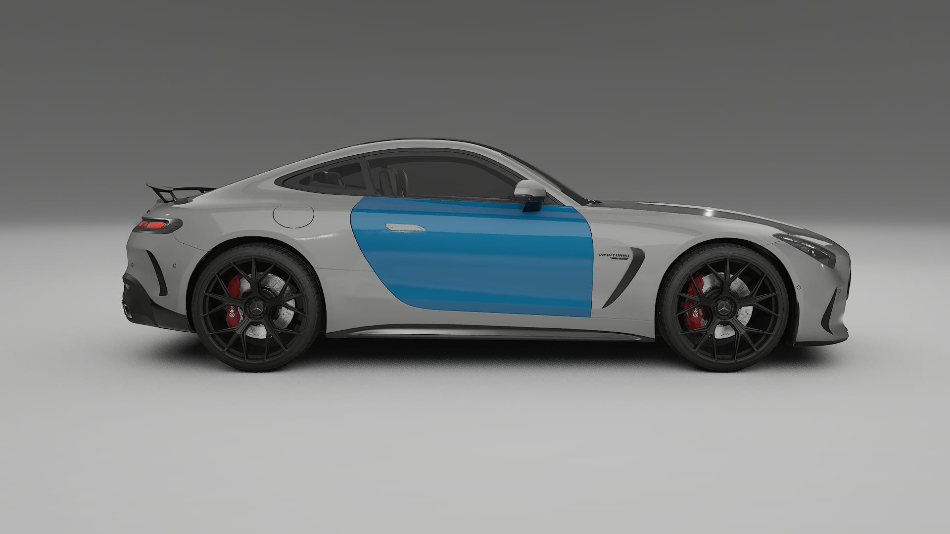 Mercedes AMG GT Coupe C192 Paint Protection Film | CrystalGuard Transparent PPF Full Pre-Cut Kit