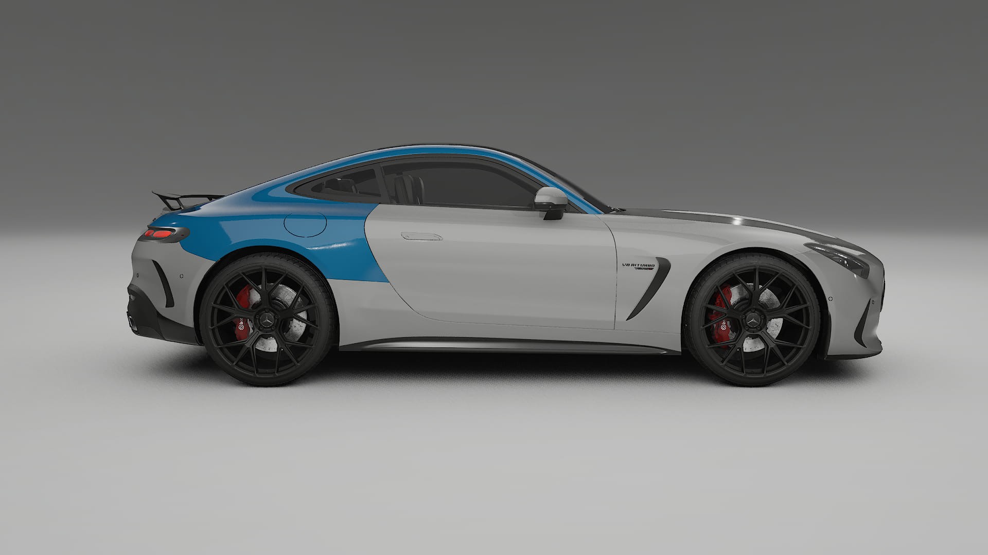Mercedes AMG GT Coupe C192 Paint Protection Film | CrystalGuard Transparent PPF Full Pre-Cut Kit