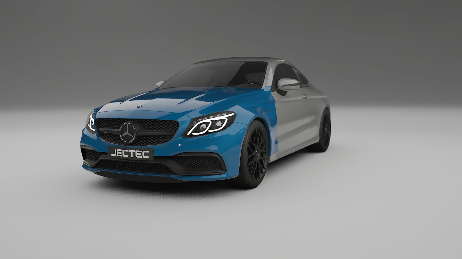 Mercedes C63 AMG W205 Coupe Paint Protection Film | CrystalGuard Transparent PPF Full Pre-Cut Kit 2