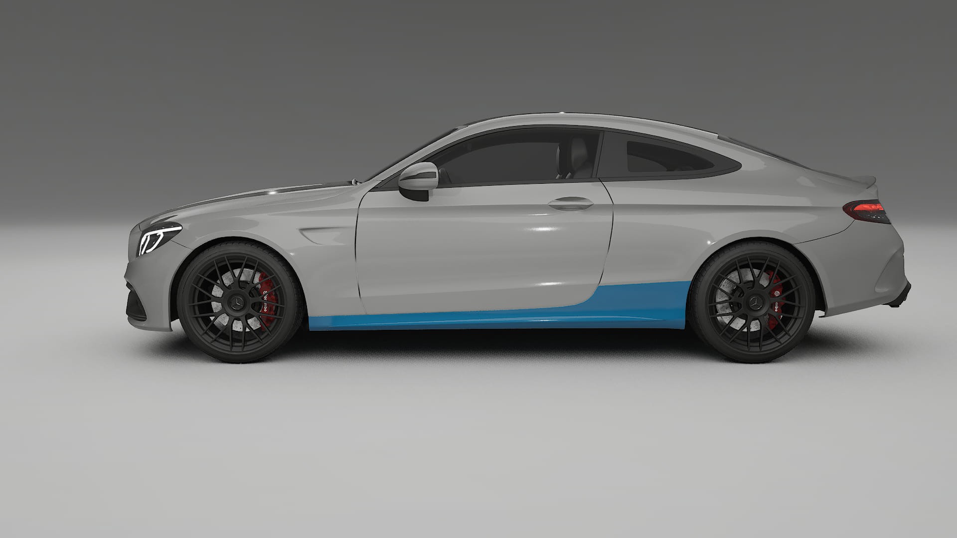 Mercedes C63 AMG W205 Coupe Paint Protection Film | CrystalGuard Transparent PPF Full Pre-Cut Kit