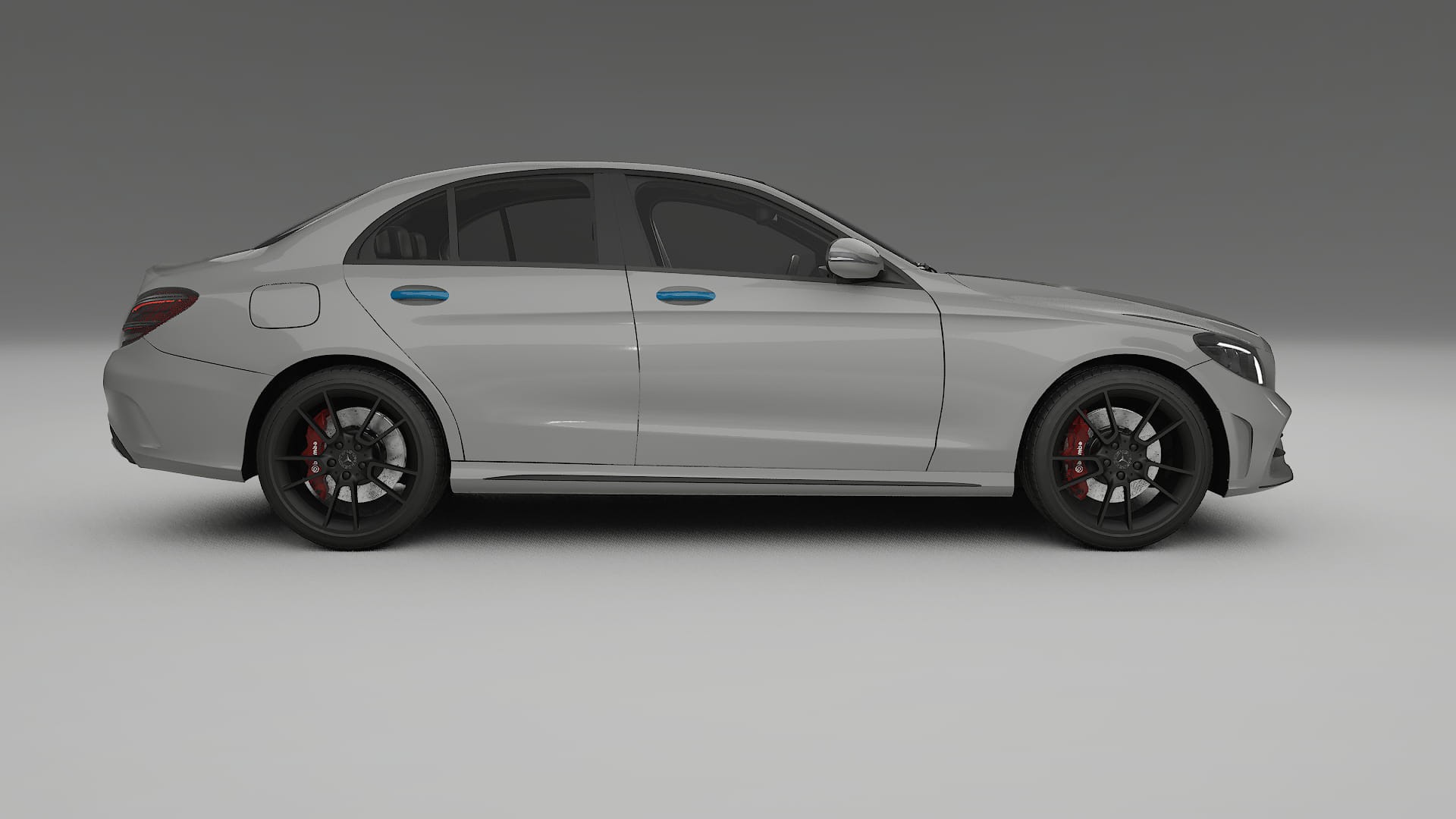 Mercedes C-Class W205 AMG sedan Paint Protection Film | CrystalGuard Transparent PPF Full Pre-Cut Kit