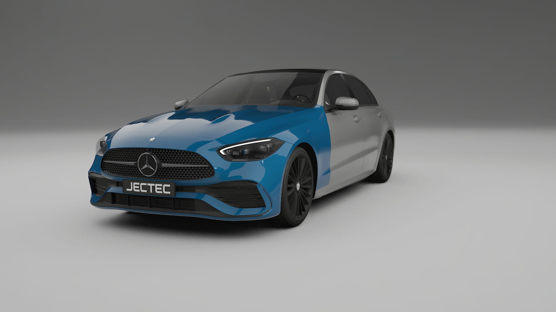 Mercedes C-Class W206 Paint Protection Film | CrystalGuard Transparent PPF Full Pre-Cut Kit 2