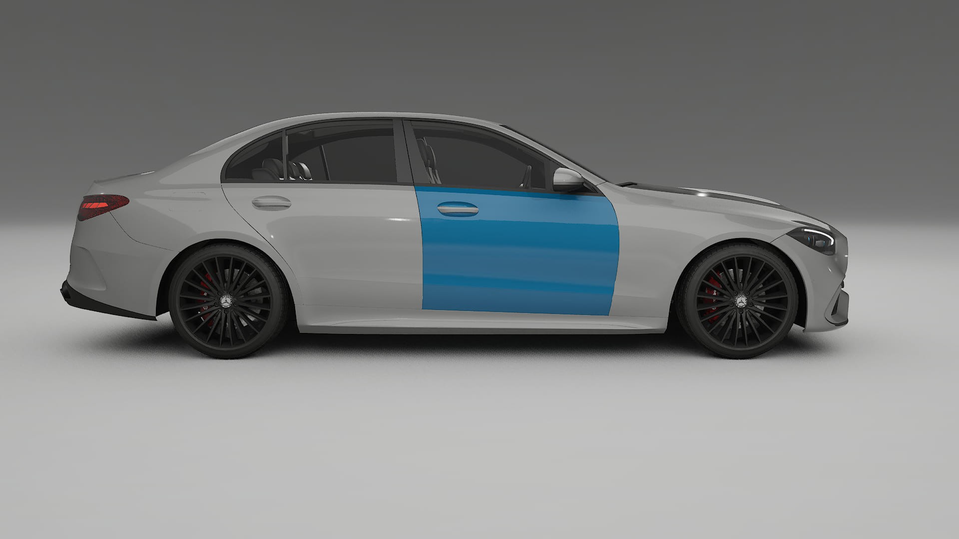 Mercedes C-Class W206 Paint Protection Film | CrystalGuard Transparent PPF Full Pre-Cut Kit