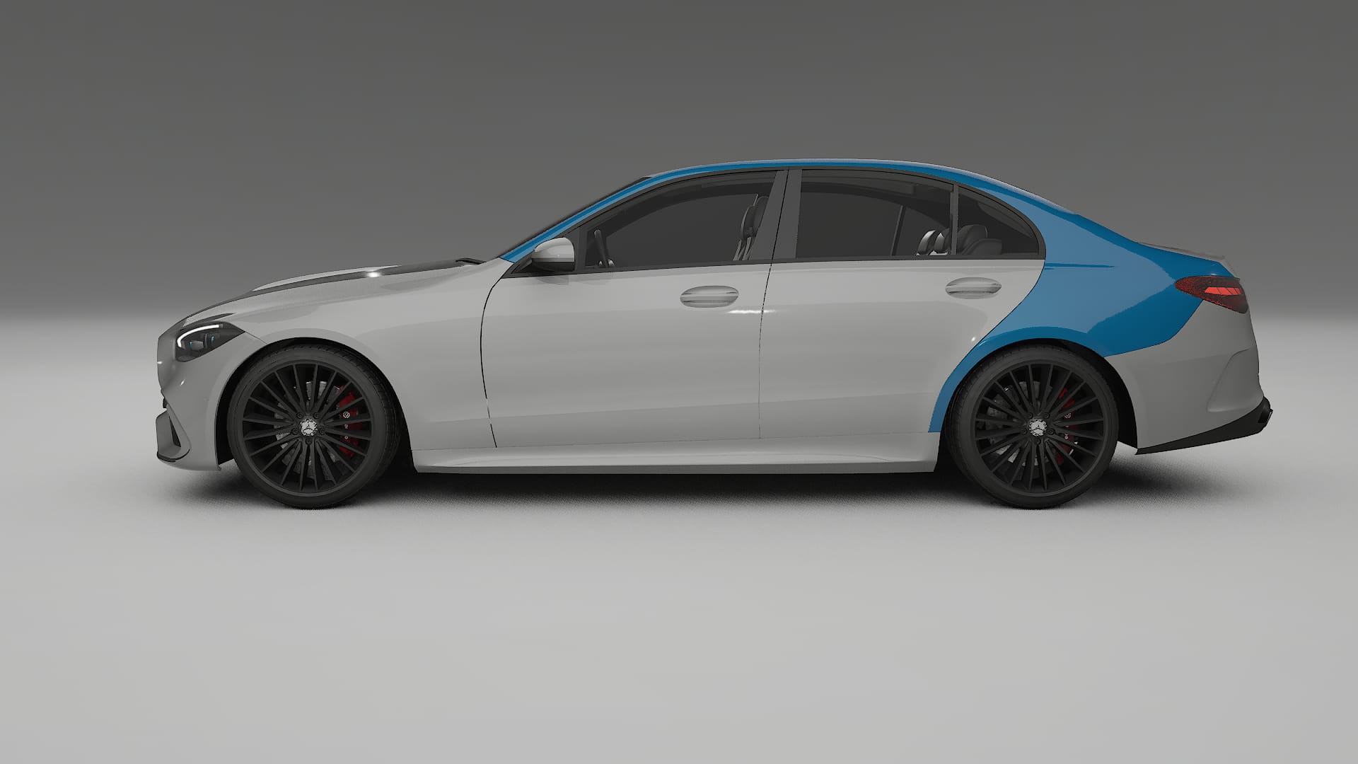 Mercedes C-Class W206 Paint Protection Film | CrystalGuard Transparent PPF Full Pre-Cut Kit