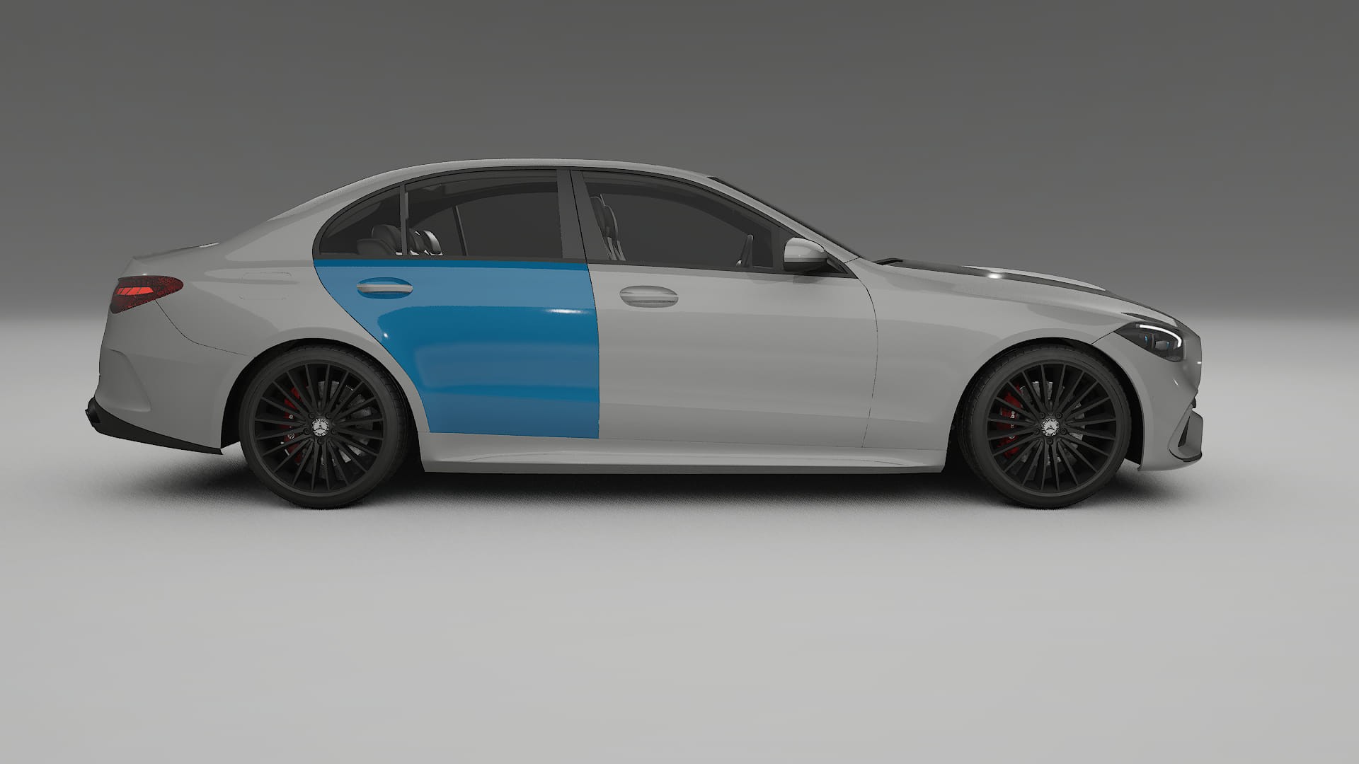 Mercedes C-Class W206 Paint Protection Film | CrystalGuard Transparent PPF Full Pre-Cut Kit