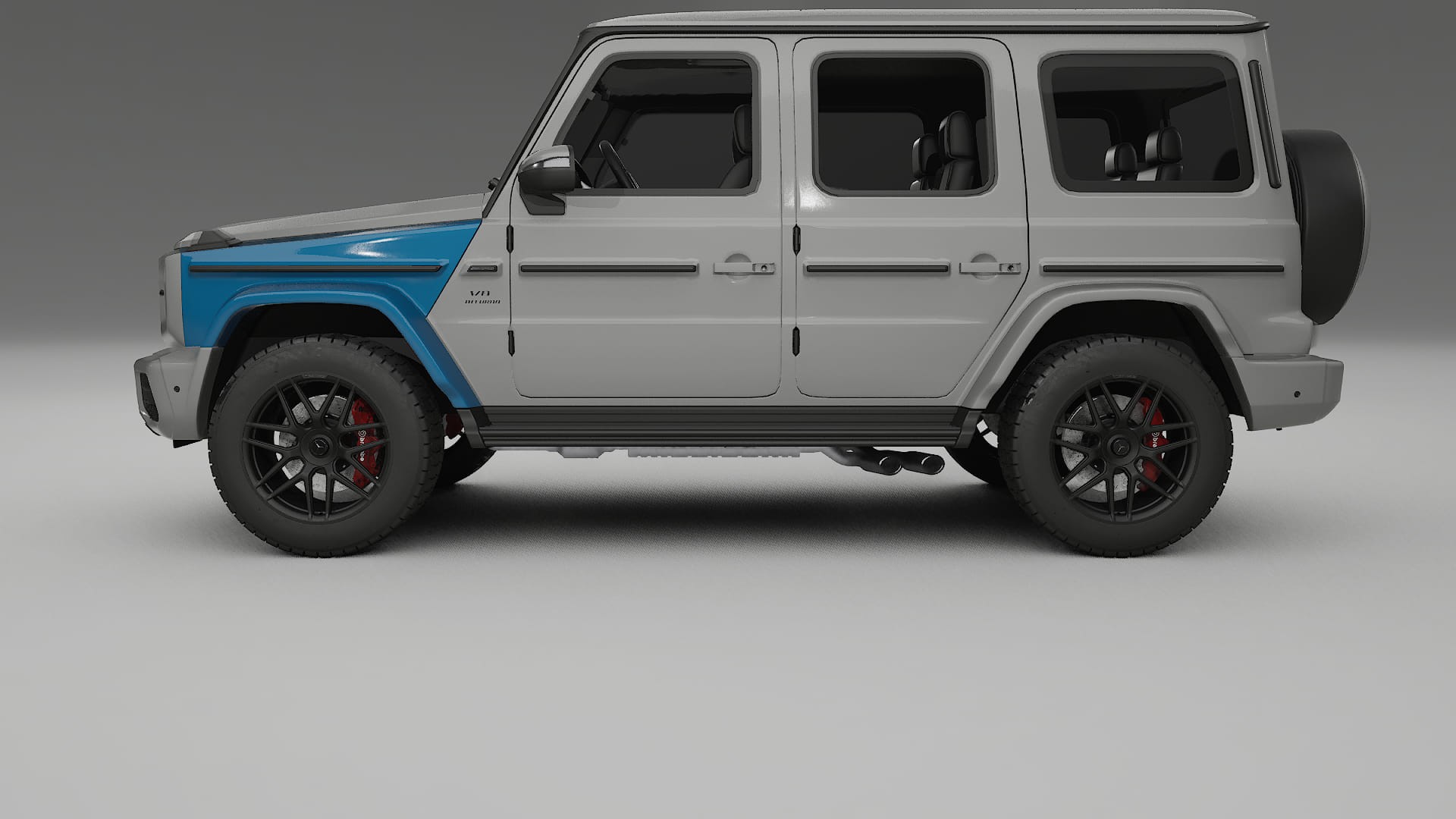 Mercedes G63 AMG W463A Paint Protection Film | CrystalGuard Transparent PPF Full Pre-Cut Kit
