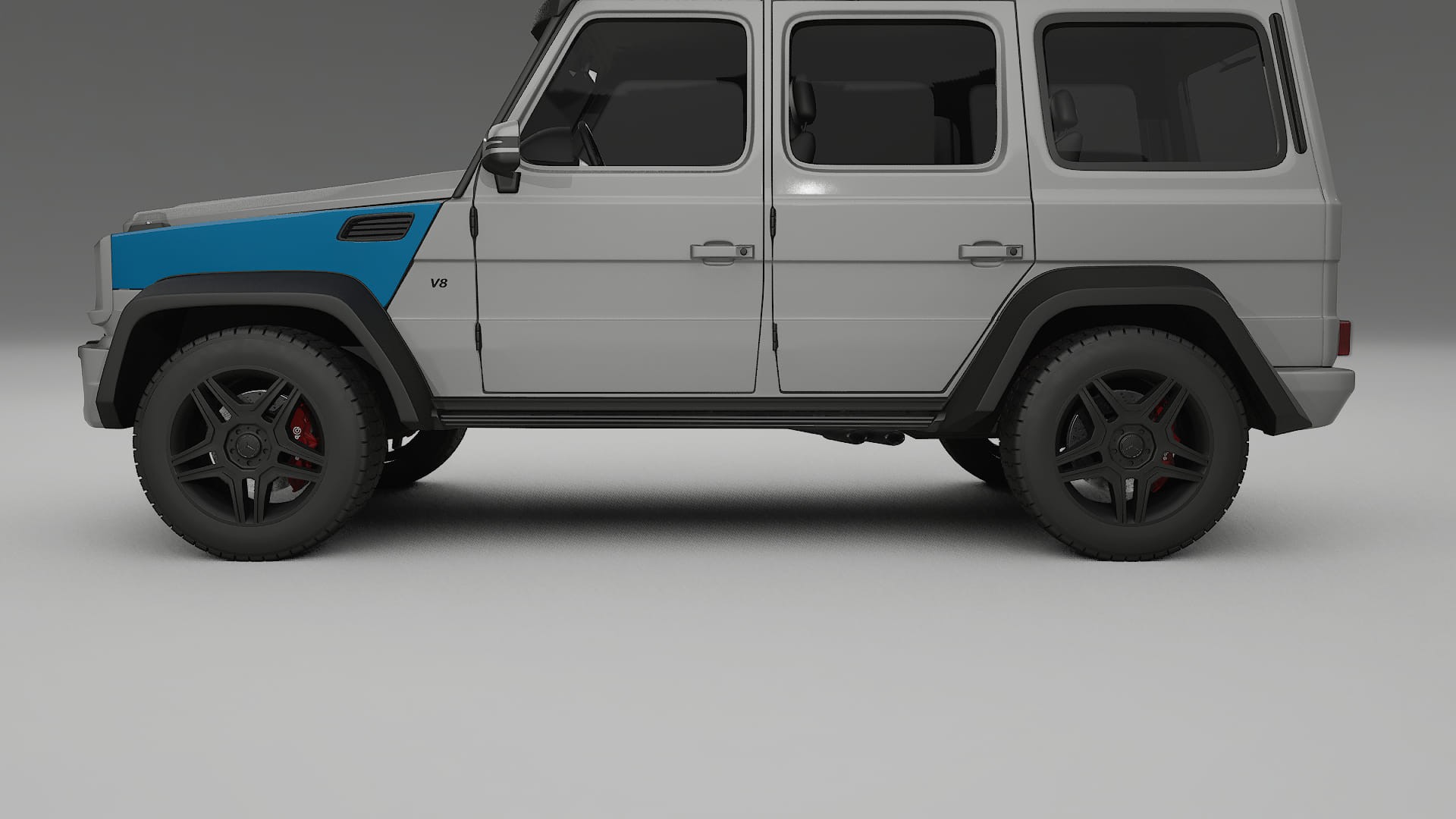 Mercedes G-class 4x4 W463 Paint Protection Film | CrystalGuard Transparent PPF Full Pre-Cut Kit