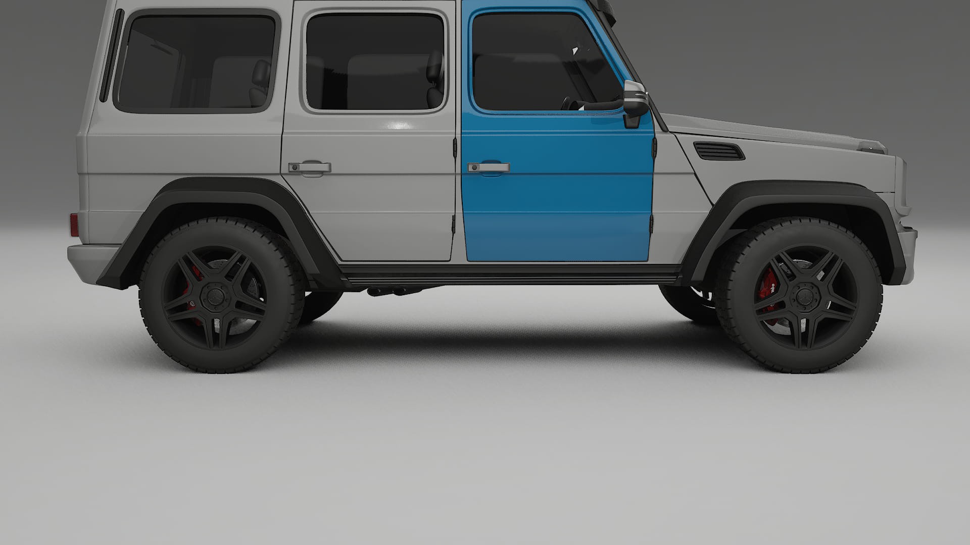 Mercedes G-class 4x4 W463 Paint Protection Film | CrystalGuard Transparent PPF Full Pre-Cut Kit