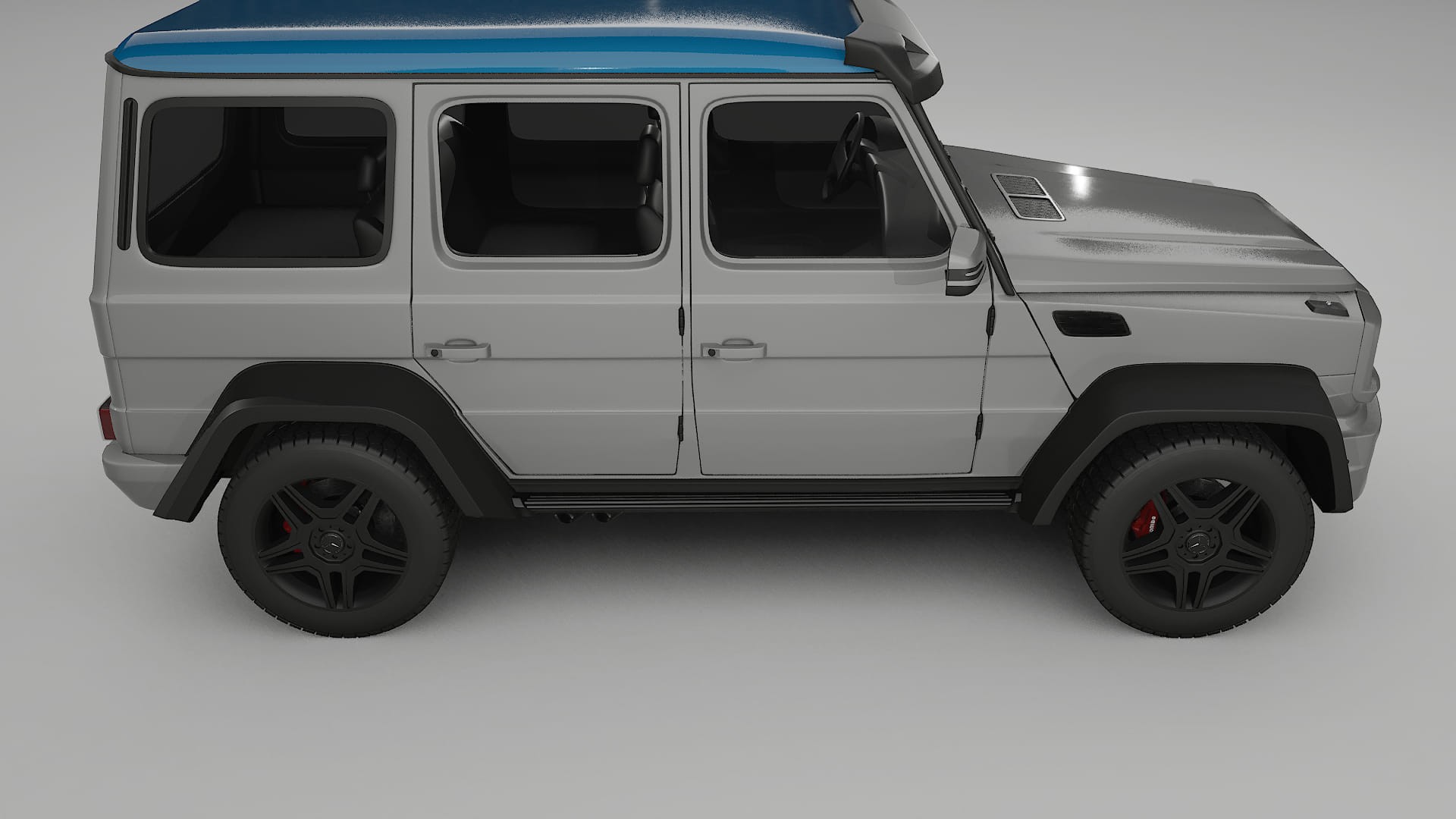 Mercedes G-class 4x4 W463 Paint Protection Film | CrystalGuard Transparent PPF Full Pre-Cut Kit