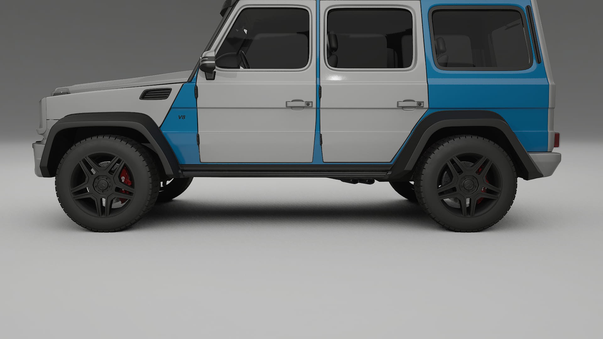 Mercedes G-class 4x4 W463 Paint Protection Film | CrystalGuard Transparent PPF Full Pre-Cut Kit