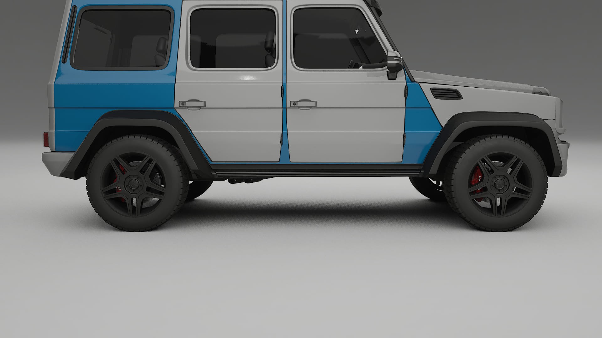 Mercedes G-class 4x4 W463 Paint Protection Film | CrystalGuard Transparent PPF Full Pre-Cut Kit