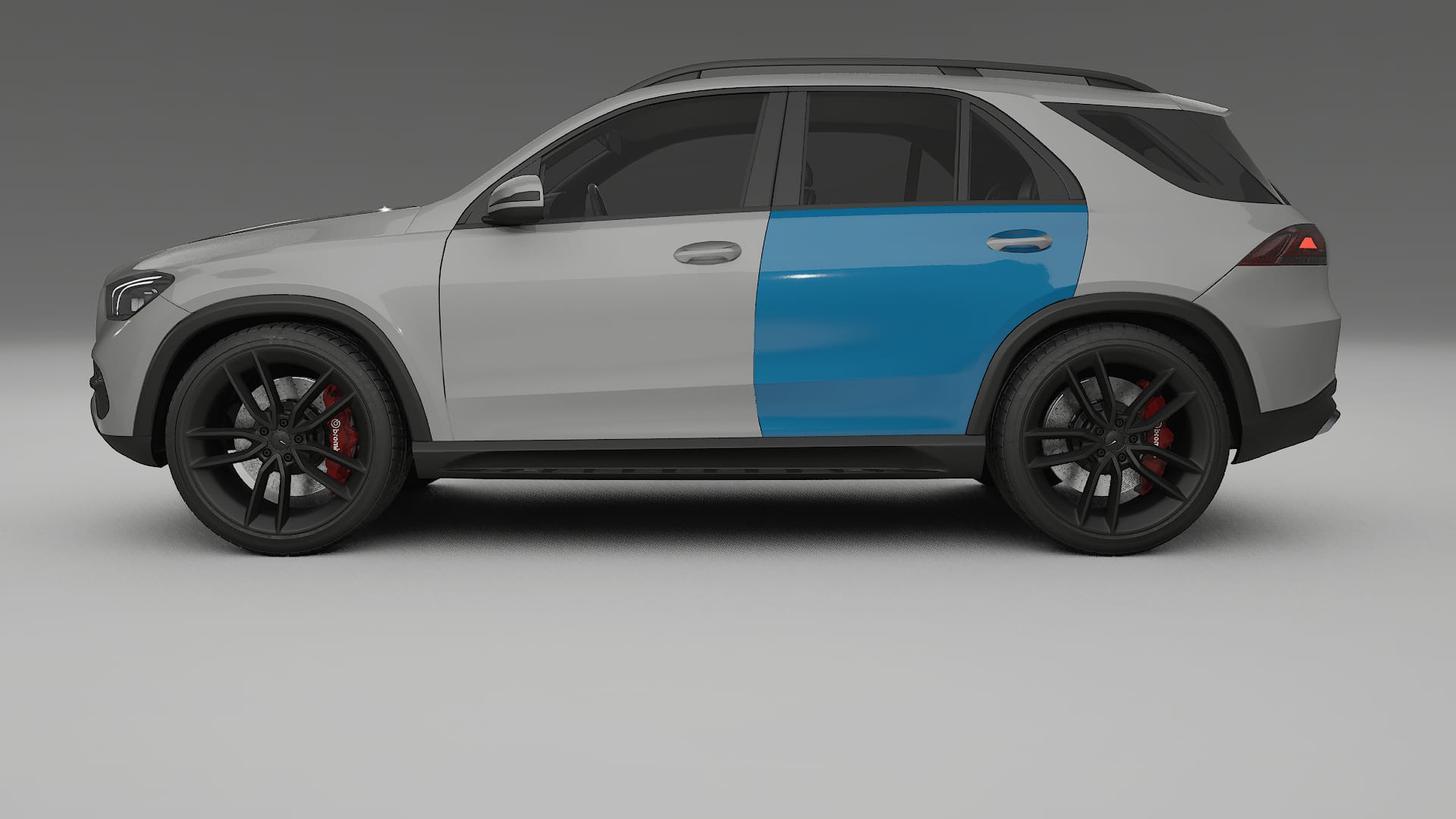 Mercedes GLE W167 Paint Protection Film | CrystalGuard Transparent PPF Full Pre-Cut Kit
