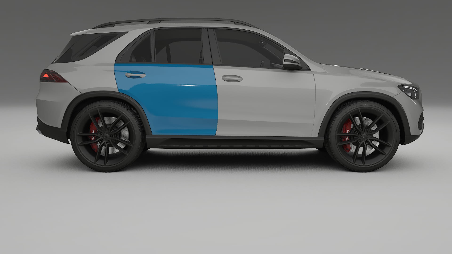 Mercedes GLE W167 Paint Protection Film | CrystalGuard Transparent PPF Full Pre-Cut Kit