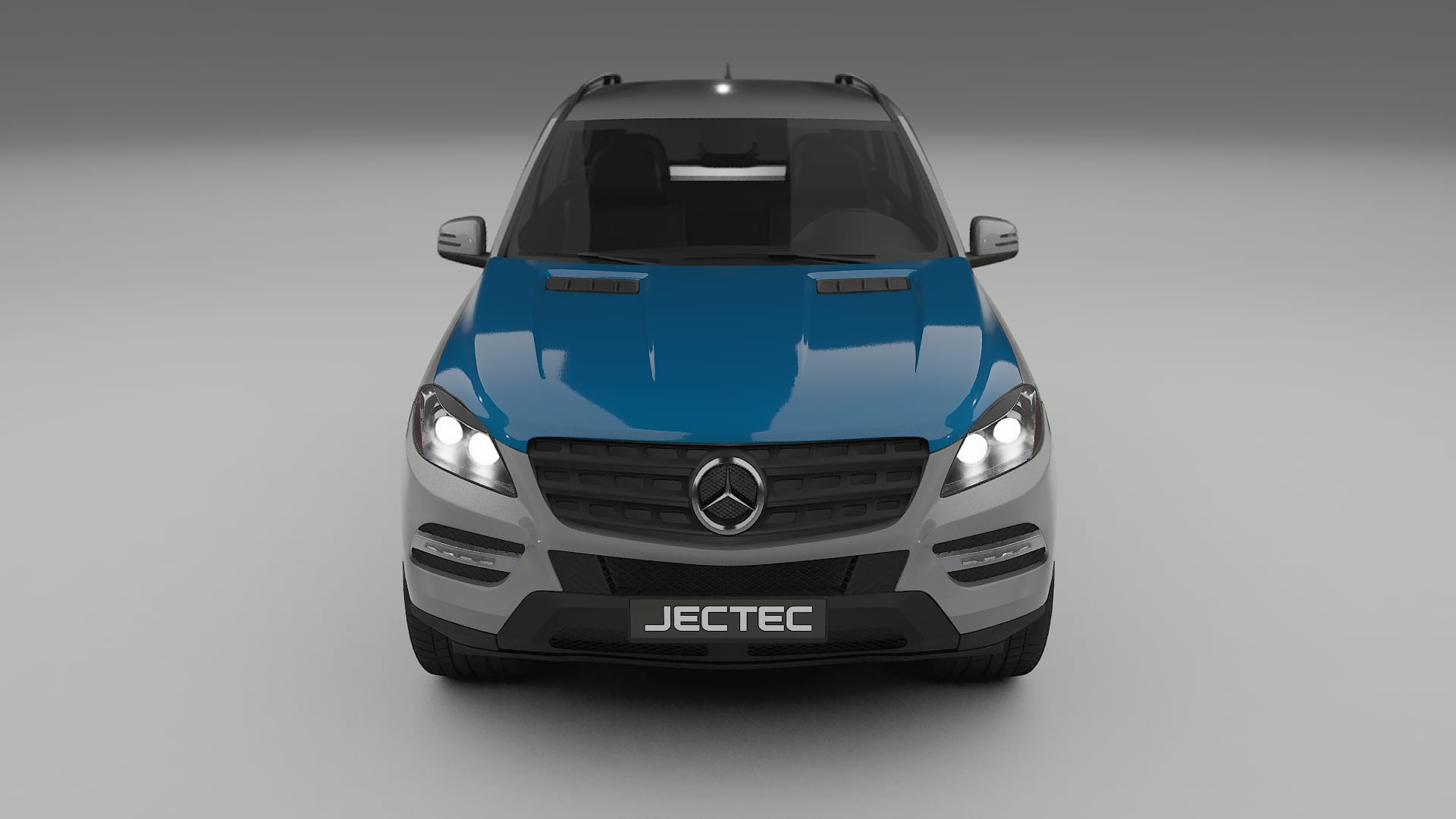 Mercedes M-class W166 Paint Protection Film | CrystalGuard Transparent PPF Full Pre-Cut Kit