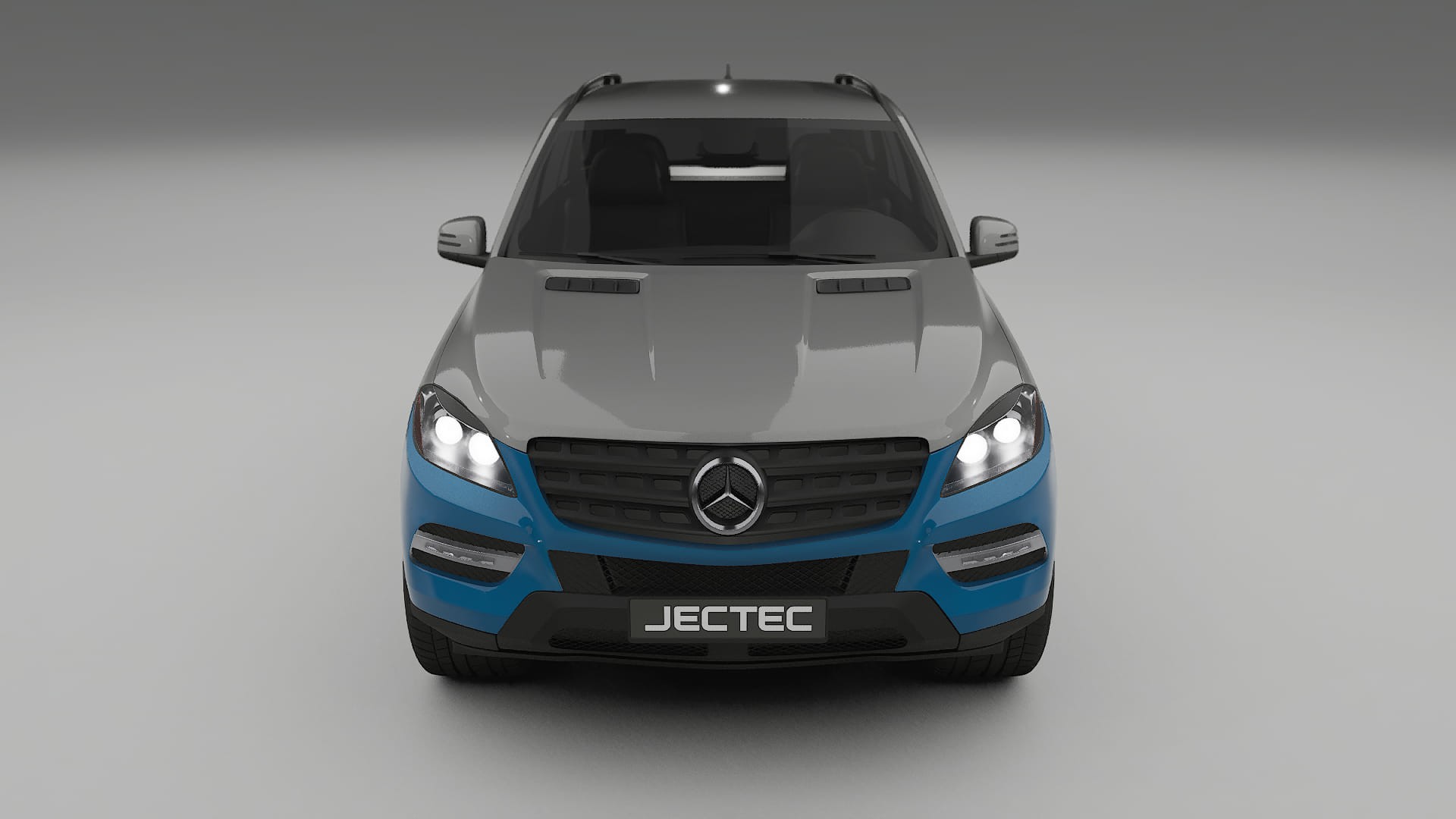 Mercedes M-class W166 Paint Protection Film | CrystalGuard Transparent PPF Full Pre-Cut Kit