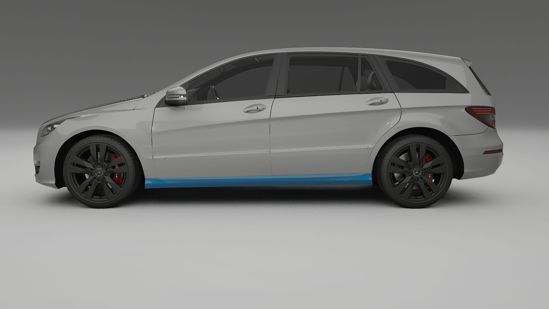 Mercedes R-class W251 facelift Paint Protection Film | CrystalGuard Transparent PPF Full Pre-Cut Kit