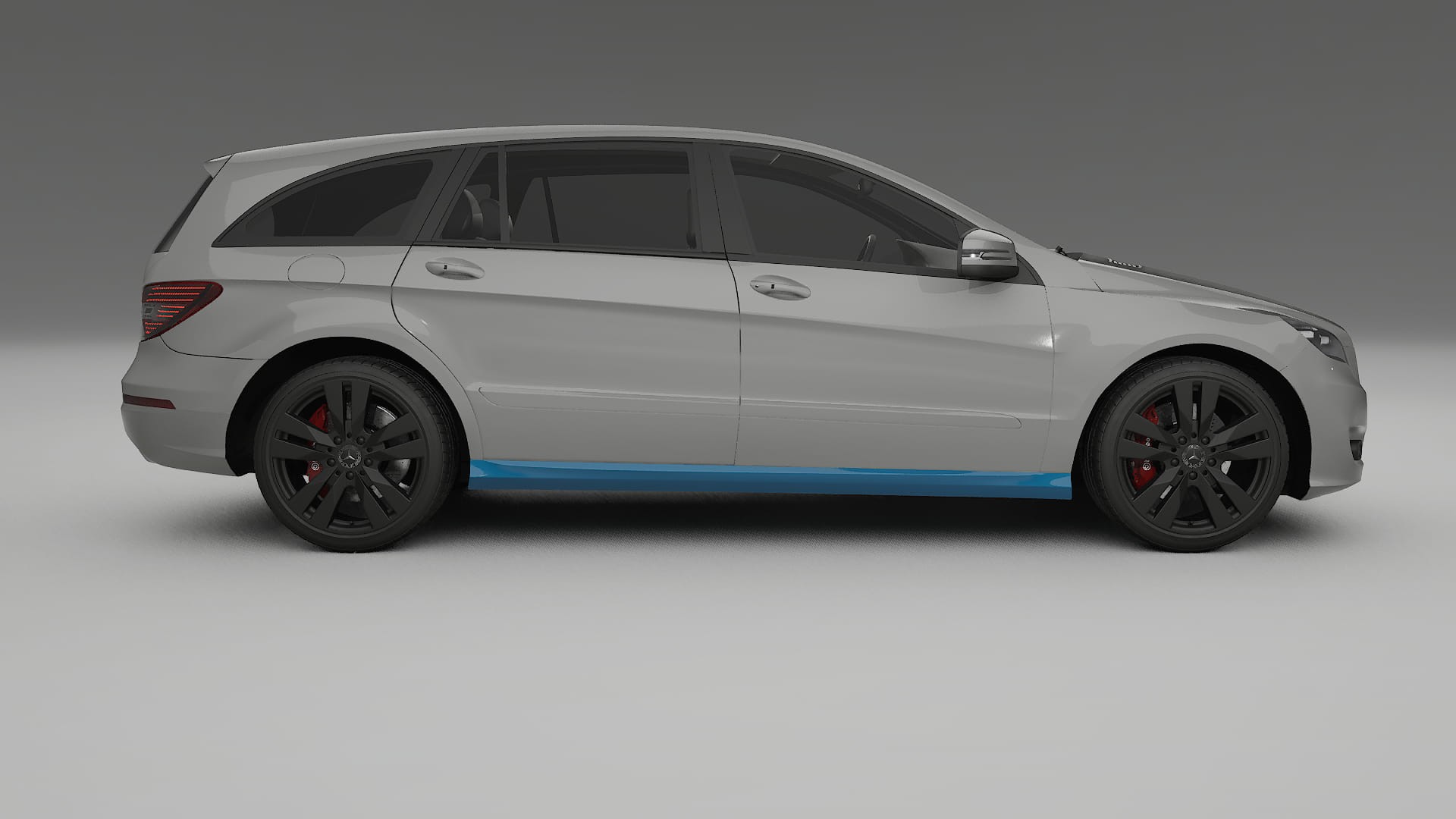 Mercedes R-class W251 facelift Paint Protection Film | CrystalGuard Transparent PPF Full Pre-Cut Kit