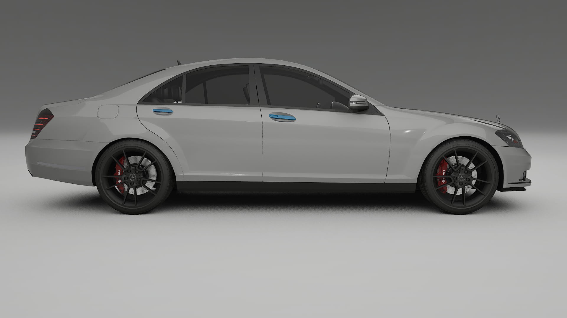 Mercedes S-class W221 facelift Paint Protection Film | CrystalGuard Transparent PPF Full Pre-Cut Kit