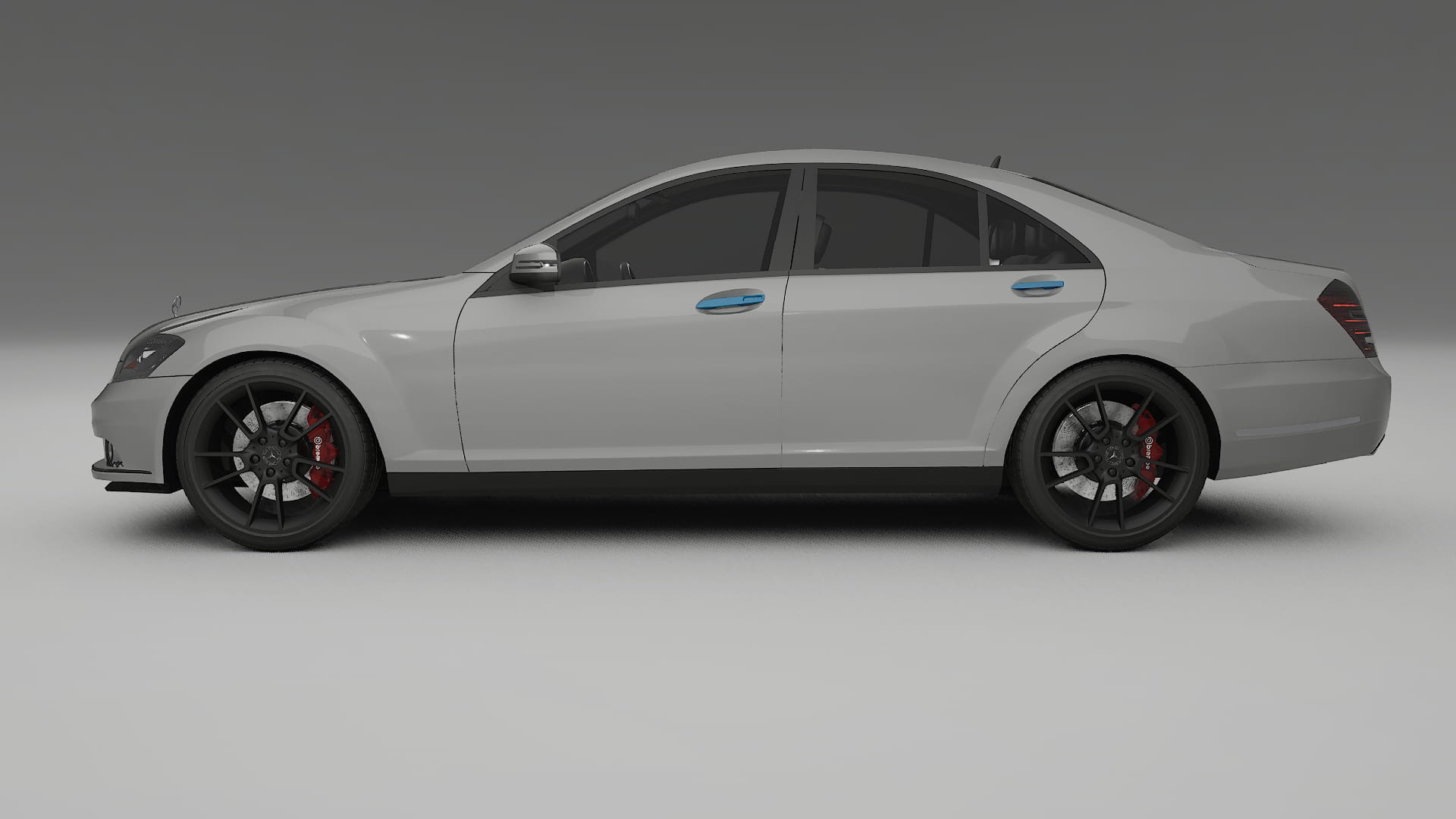Mercedes S-class W221 facelift Paint Protection Film | CrystalGuard Transparent PPF Full Pre-Cut Kit