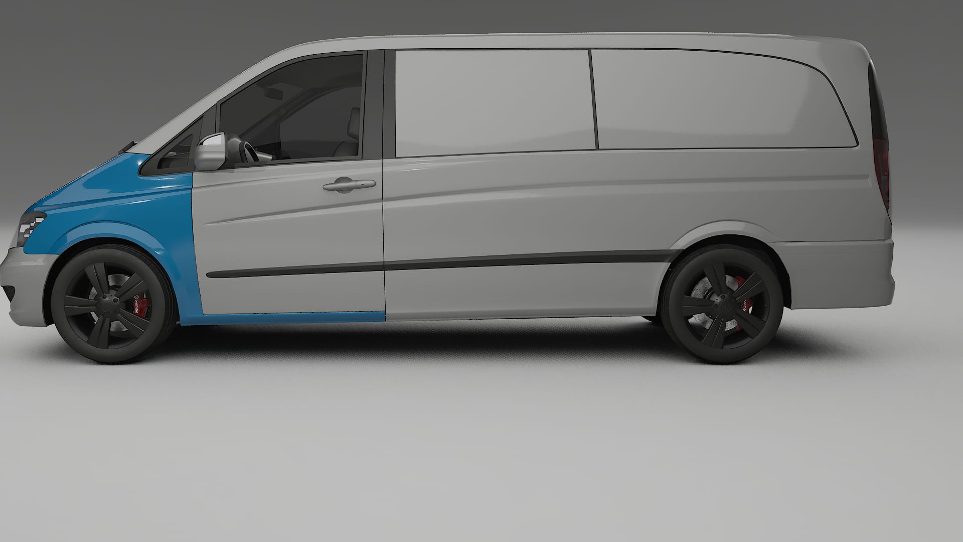 Mercedes Viano Extralong W439 Facelift Paint Protection Film | CrystalGuard Transparent PPF Full Pre-Cut Kit
