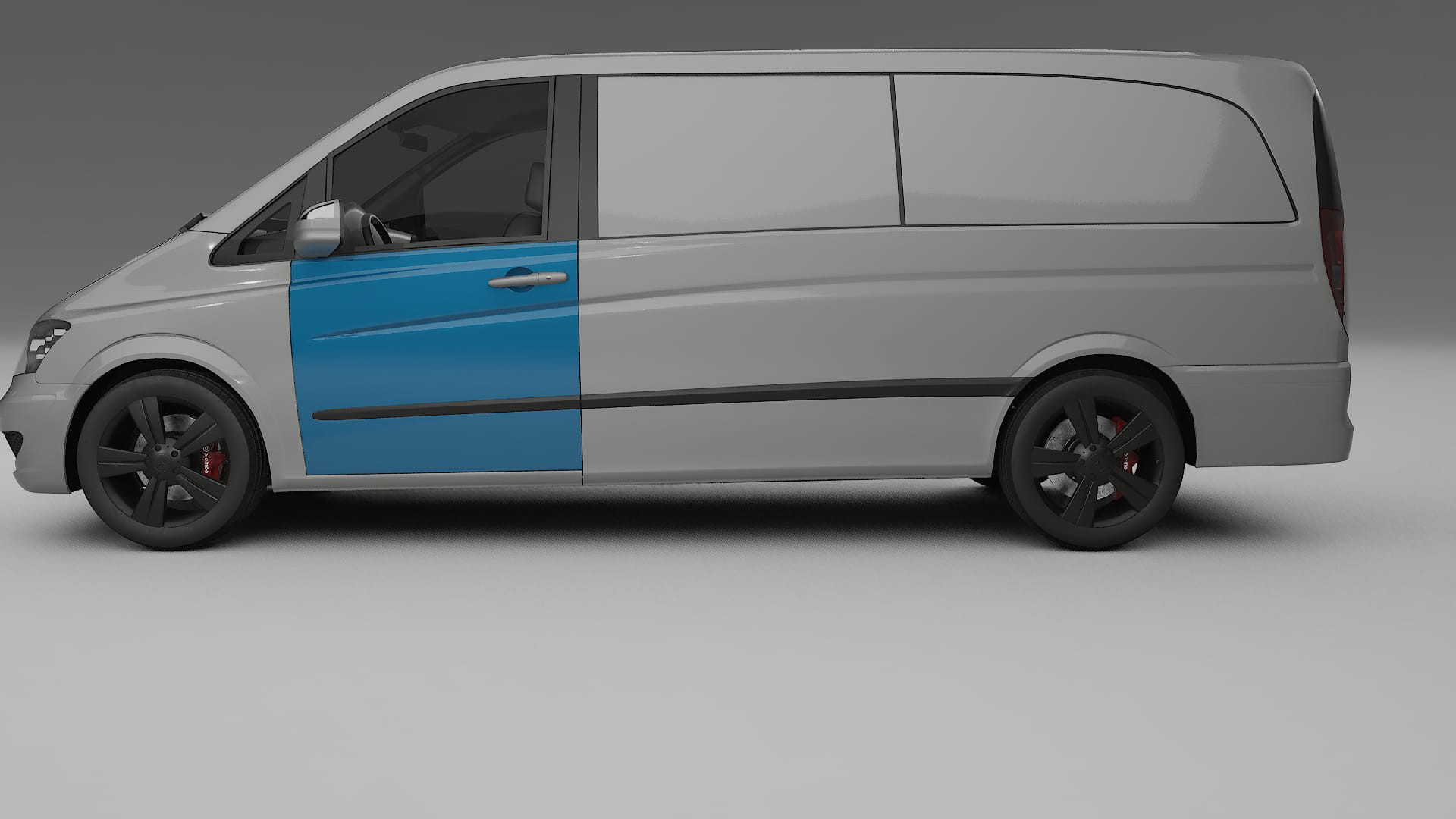 Mercedes Viano Extralong W439 Facelift Paint Protection Film | CrystalGuard Transparent PPF Full Pre-Cut Kit