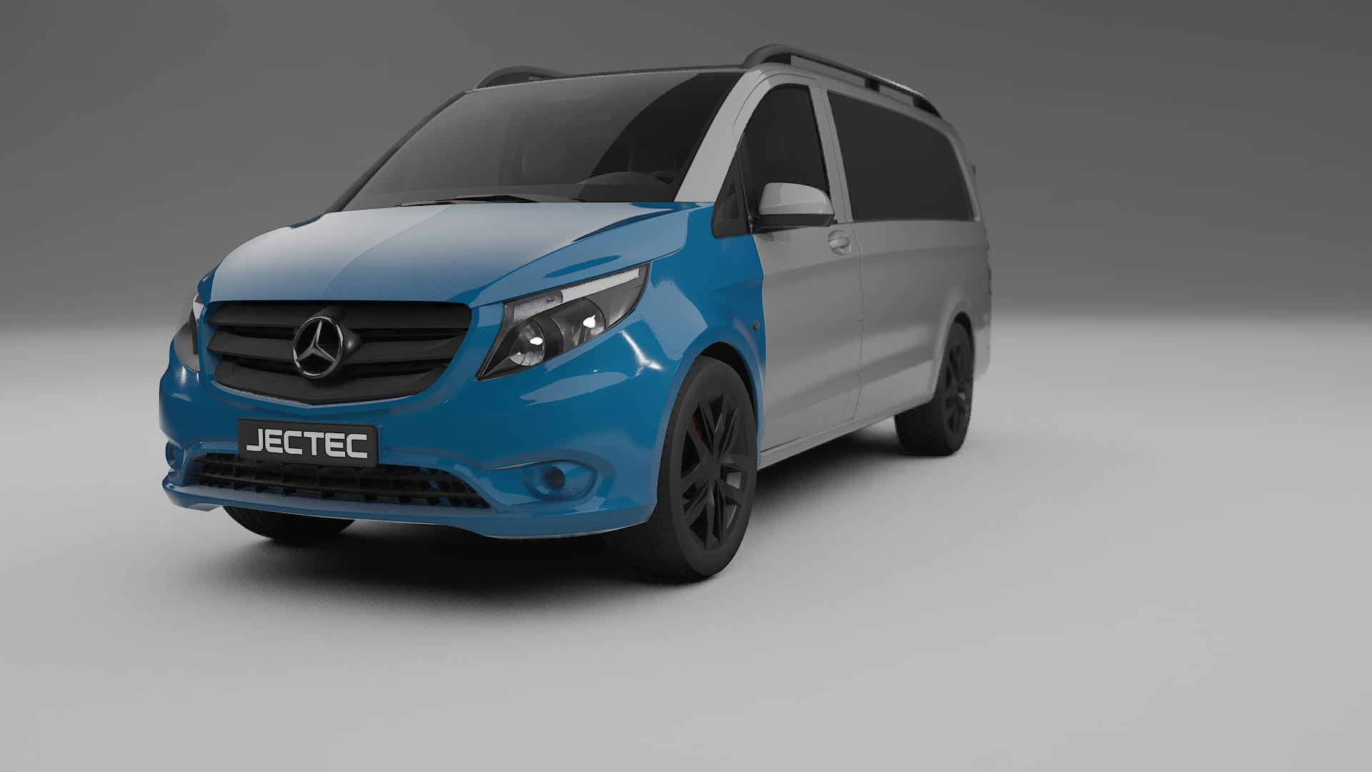 Mercedes Vito-Short W447 prefacelift Paint Protection Film | CrystalGuard Transparent PPF Full Pre-Cut Kit 2