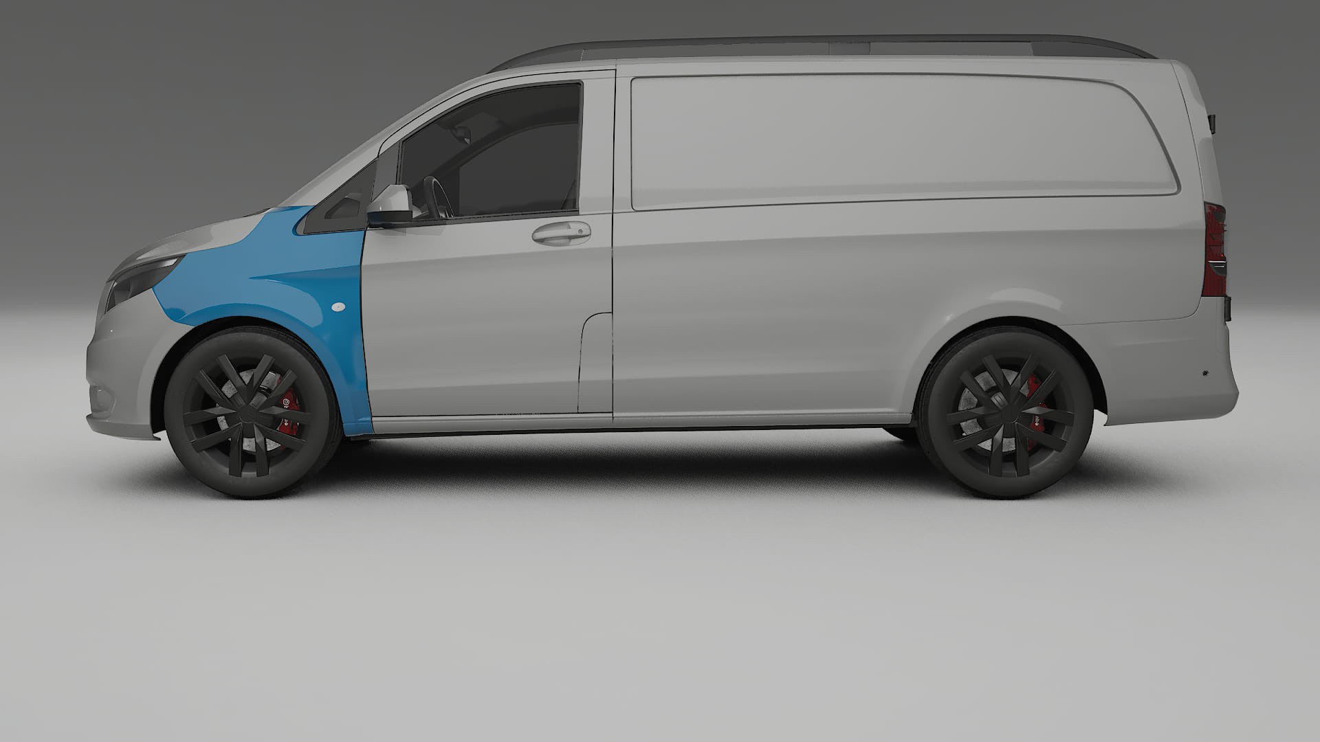 Mercedes Vito-Short W447 prefacelift Paint Protection Film | CrystalGuard Transparent PPF Full Pre-Cut Kit