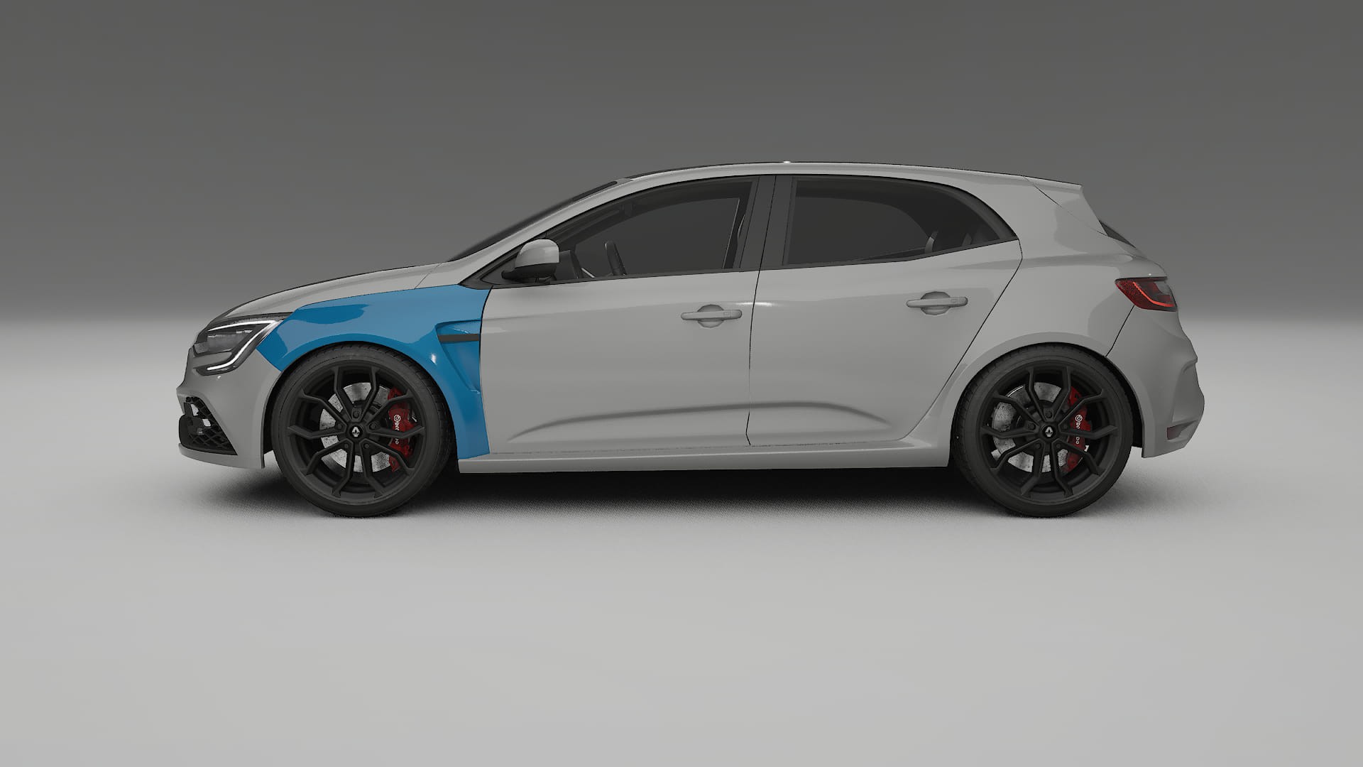 Renault Megane RS IV Paint Protection Film | CrystalGuard Transparent PPF Full Pre-Cut Kit