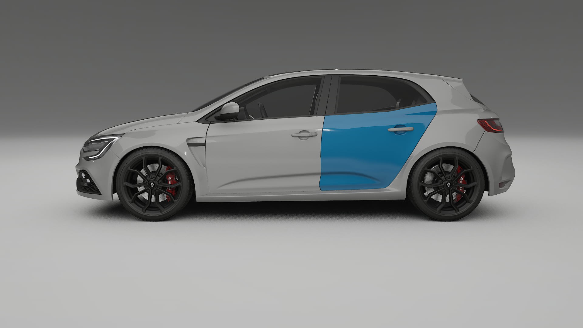 Renault Megane RS IV Paint Protection Film | CrystalGuard Transparent PPF Full Pre-Cut Kit