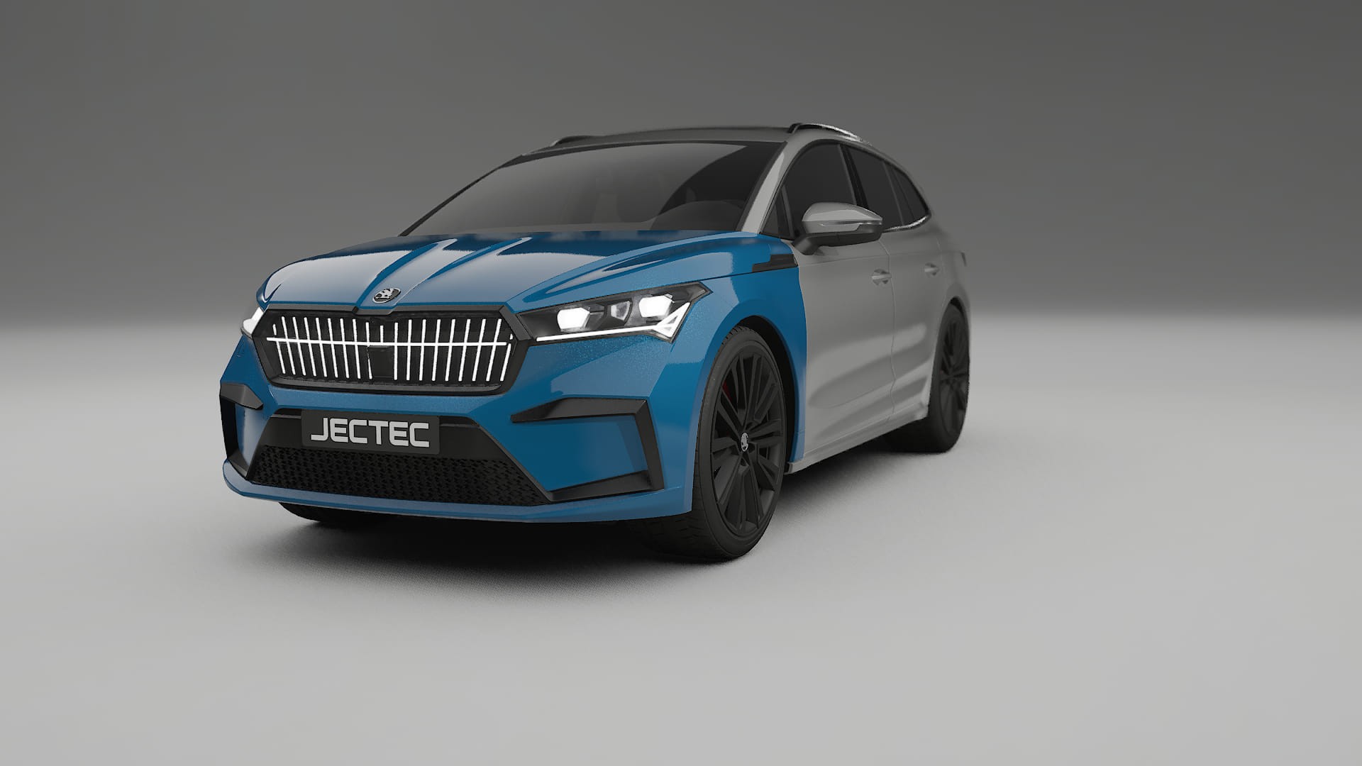 Škoda Enyaq MEB Paint Protection Film | CrystalGuard Transparent PPF Full Pre-Cut Kit 2