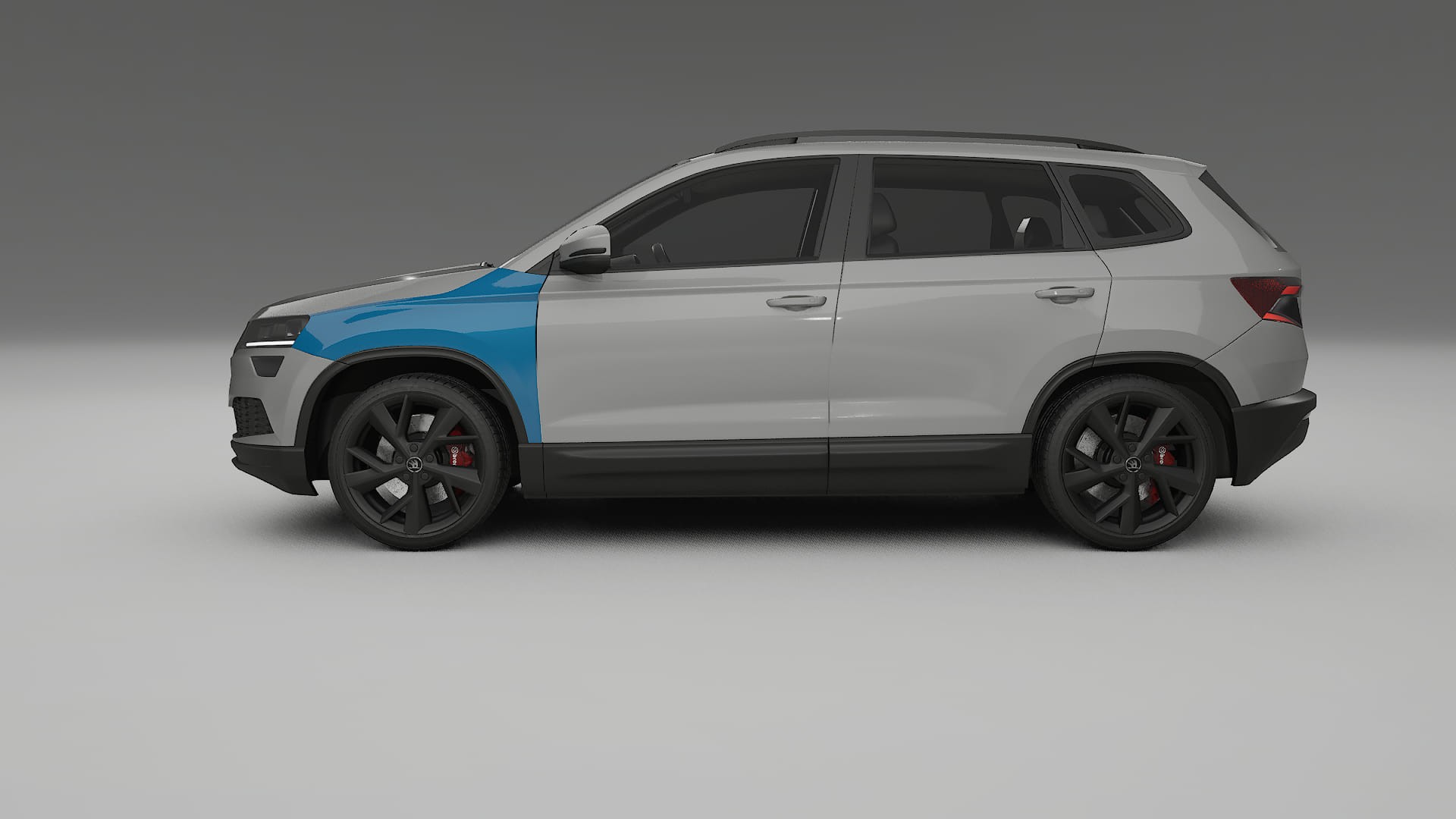 Škoda Karoq NU7 Paint Protection Film | CrystalGuard Transparent PPF Full Pre-Cut Kit