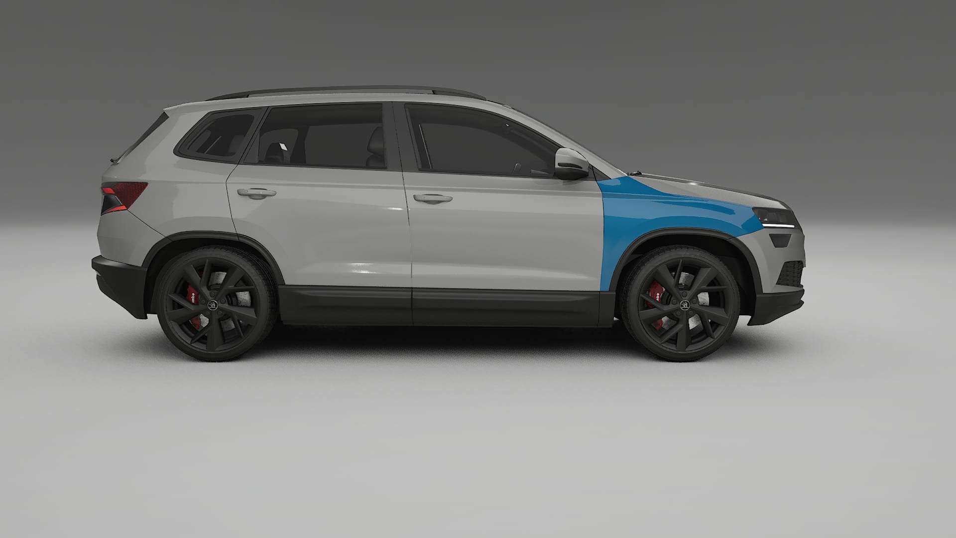 Škoda Karoq NU7 Paint Protection Film | CrystalGuard Transparent PPF Full Pre-Cut Kit