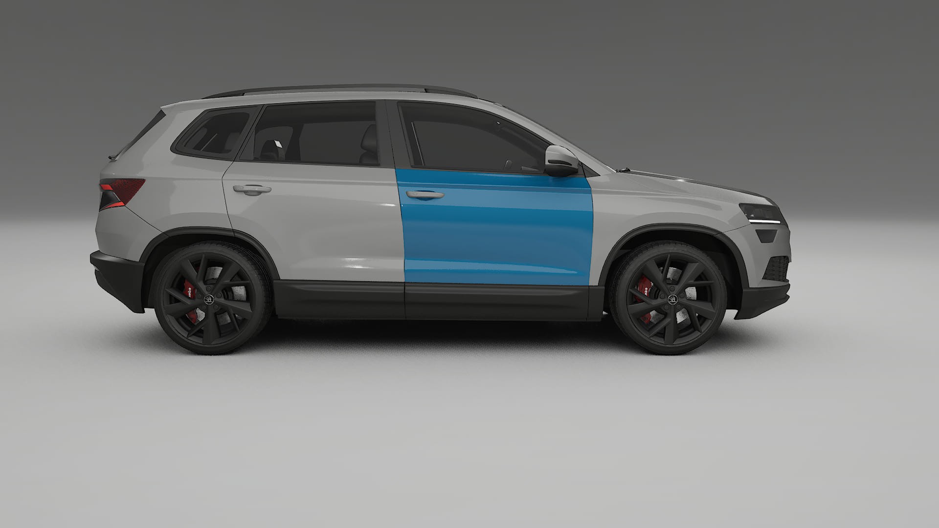 Škoda Karoq NU7 Paint Protection Film | CrystalGuard Transparent PPF Full Pre-Cut Kit