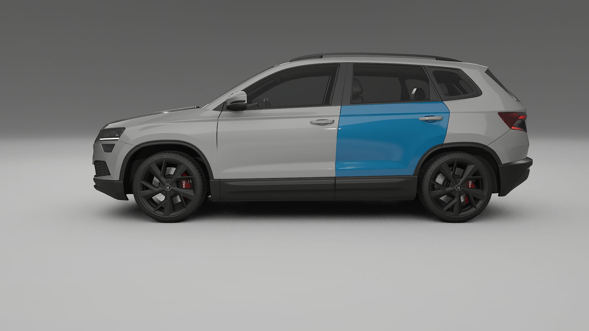 Škoda Karoq NU7 Paint Protection Film | CrystalGuard Transparent PPF Full Pre-Cut Kit