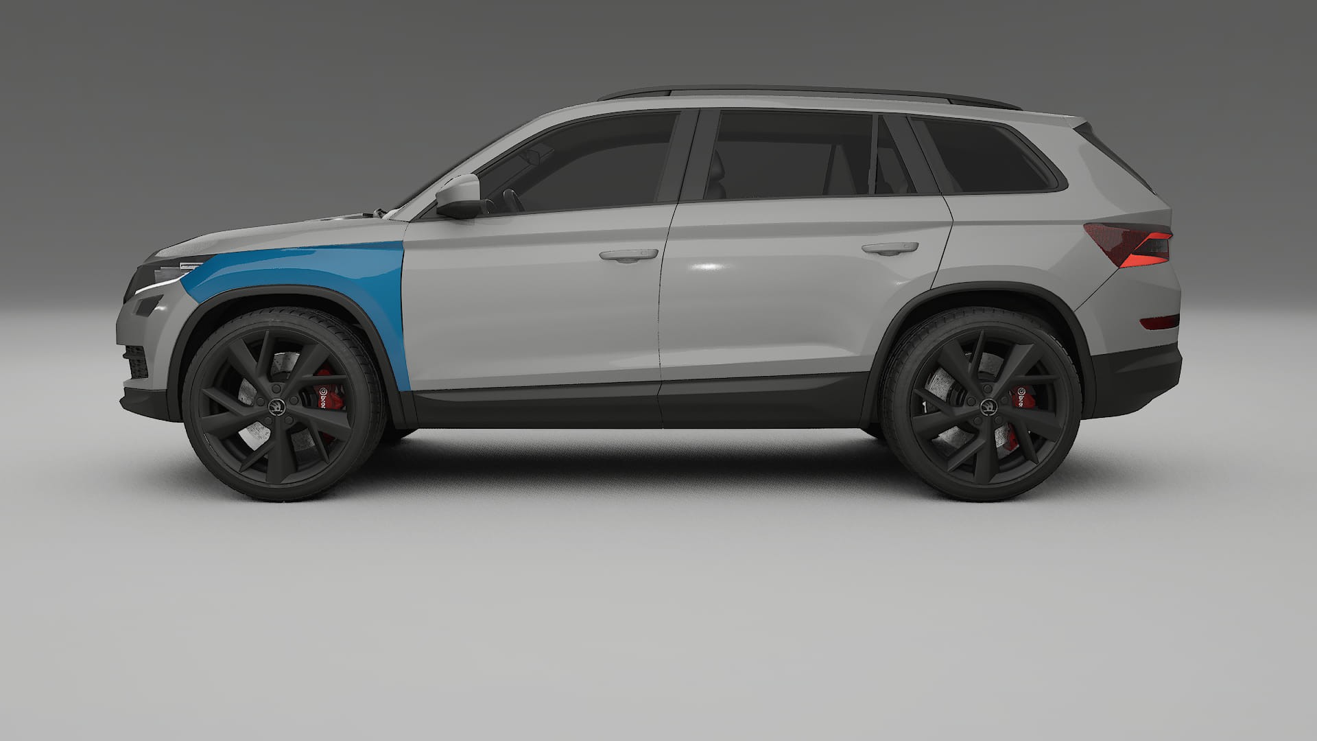 Škoda Kodiaq NS7 Paint Protection Film | CrystalGuard Transparent PPF Full Pre-Cut Kit