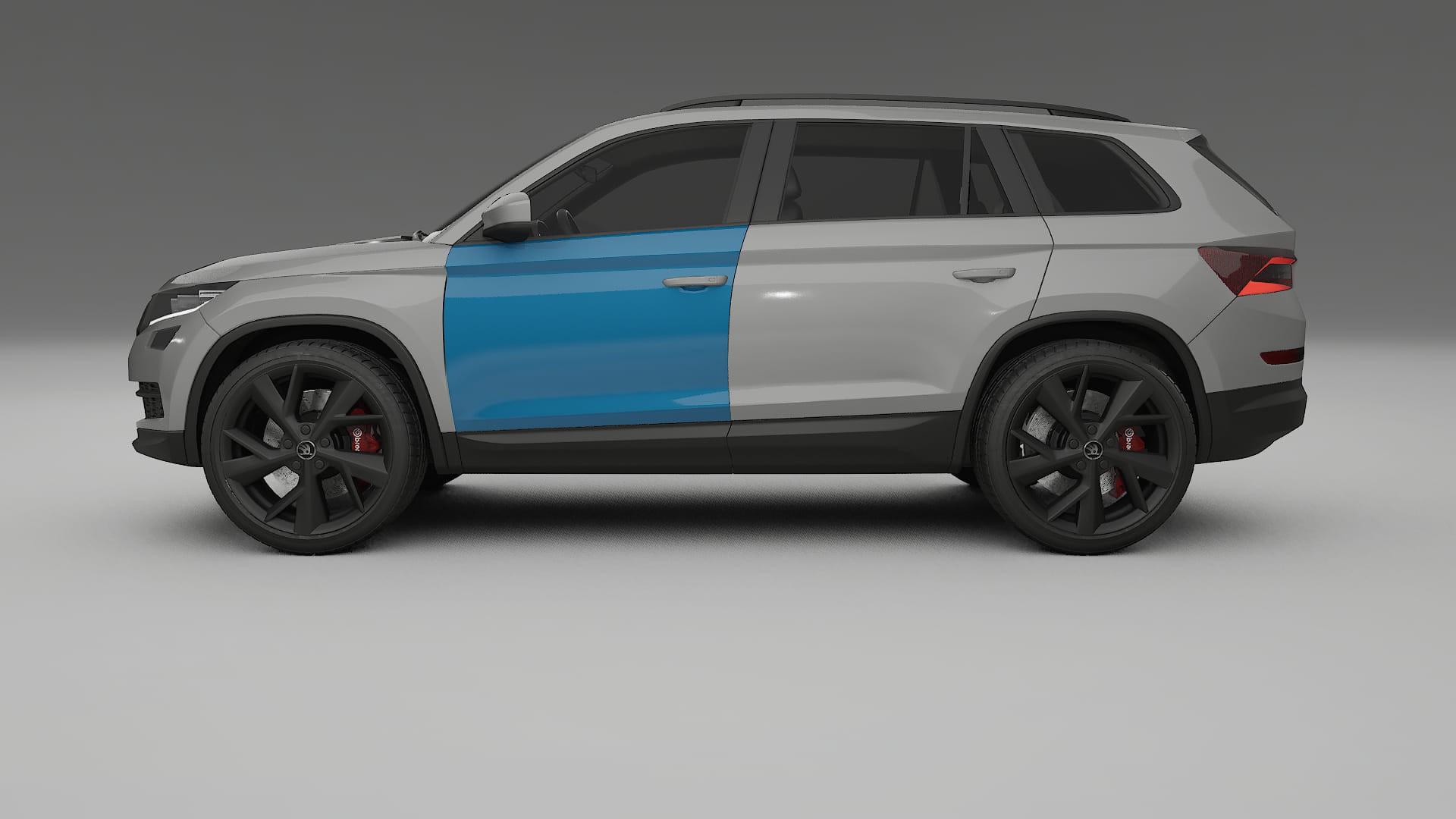 Škoda Kodiaq NS7 Paint Protection Film | CrystalGuard Transparent PPF Full Pre-Cut Kit
