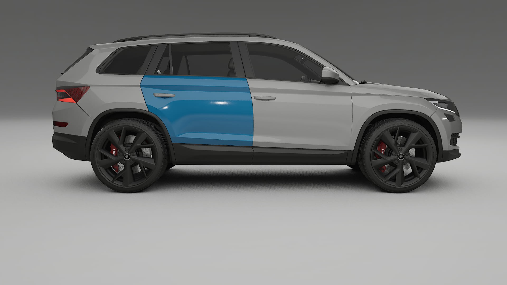 Škoda Kodiaq NS7 Paint Protection Film | CrystalGuard Transparent PPF Full Pre-Cut Kit