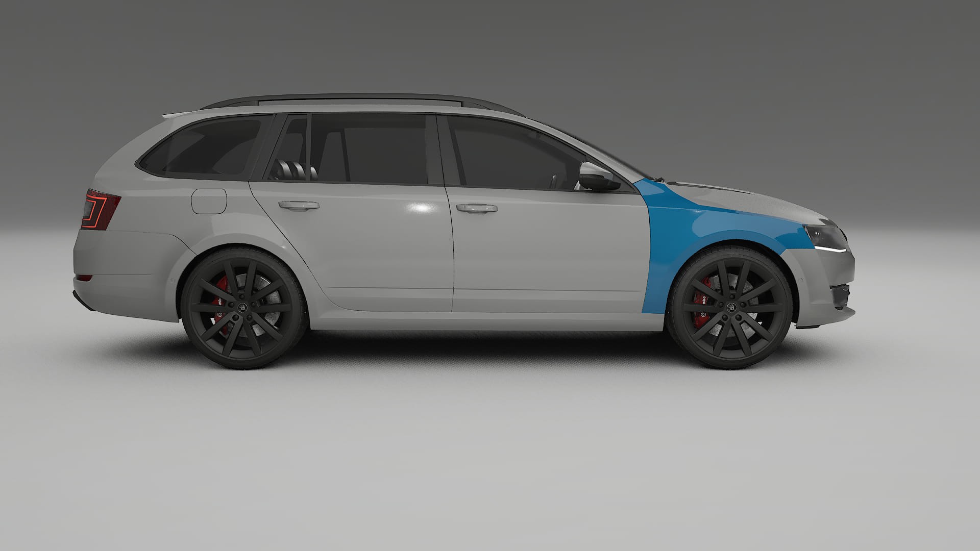Škoda Octavia combi 5E Paint Protection Film | CrystalGuard Transparent PPF Full Pre-Cut Kit