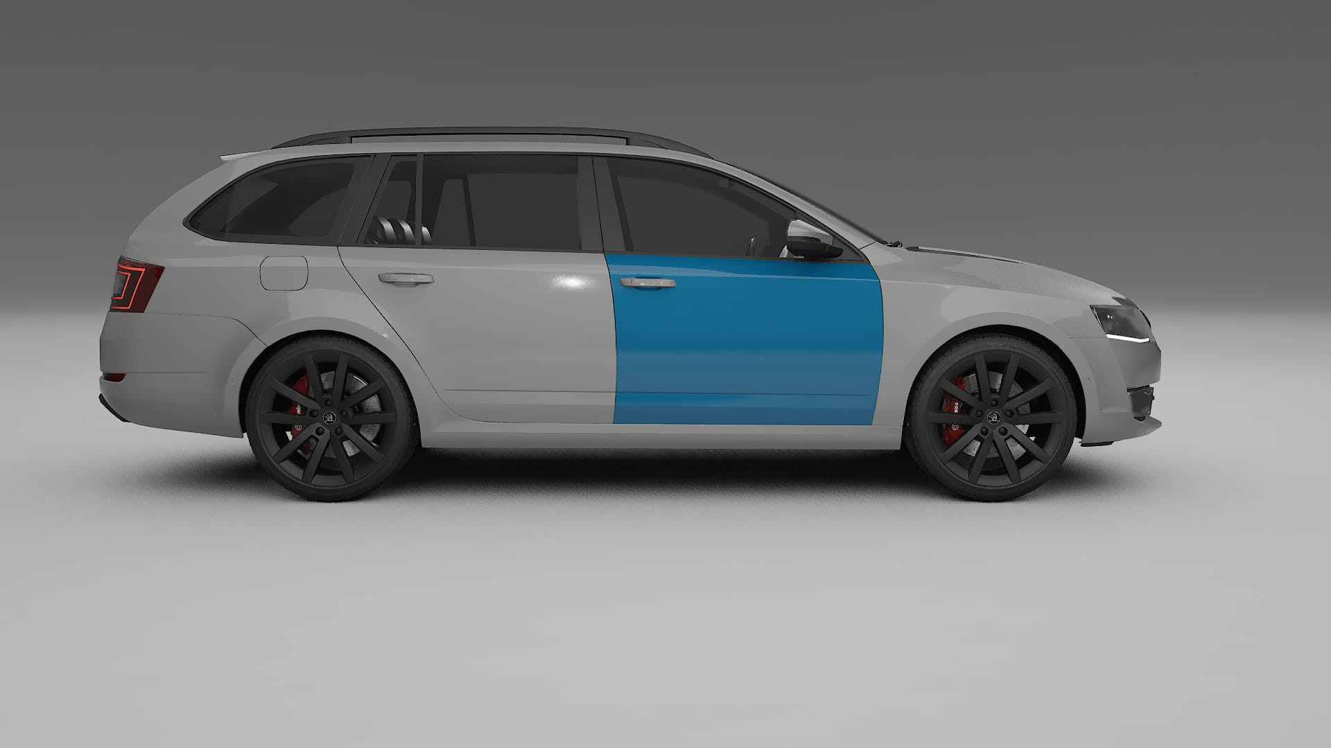 Škoda Octavia combi 5E Paint Protection Film | CrystalGuard Transparent PPF Full Pre-Cut Kit