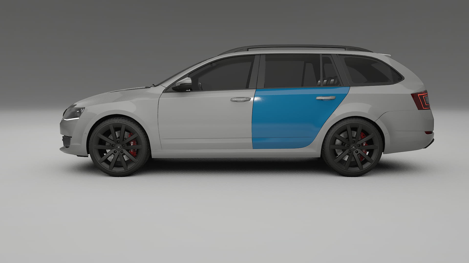 Škoda Octavia combi 5E Paint Protection Film | CrystalGuard Transparent PPF Full Pre-Cut Kit