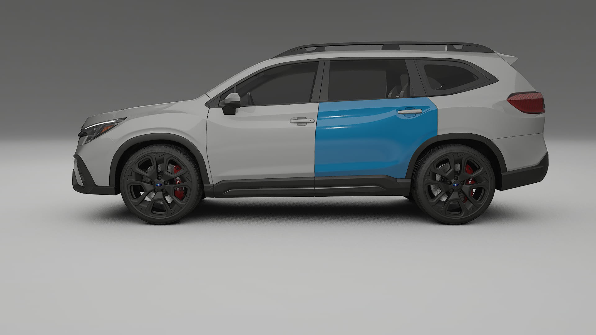 Subaru Ascent BT facelift Paint Protection Film | CrystalGuard Transparent PPF Full Pre-Cut Kit