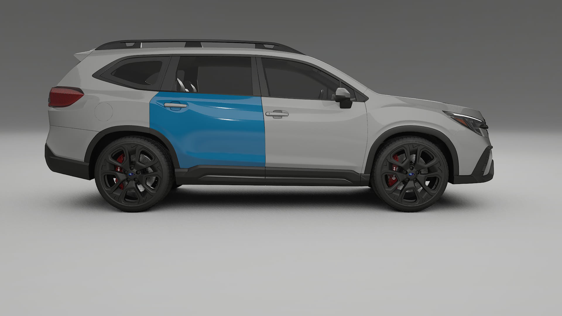 Subaru Ascent BT facelift Paint Protection Film | CrystalGuard Transparent PPF Full Pre-Cut Kit