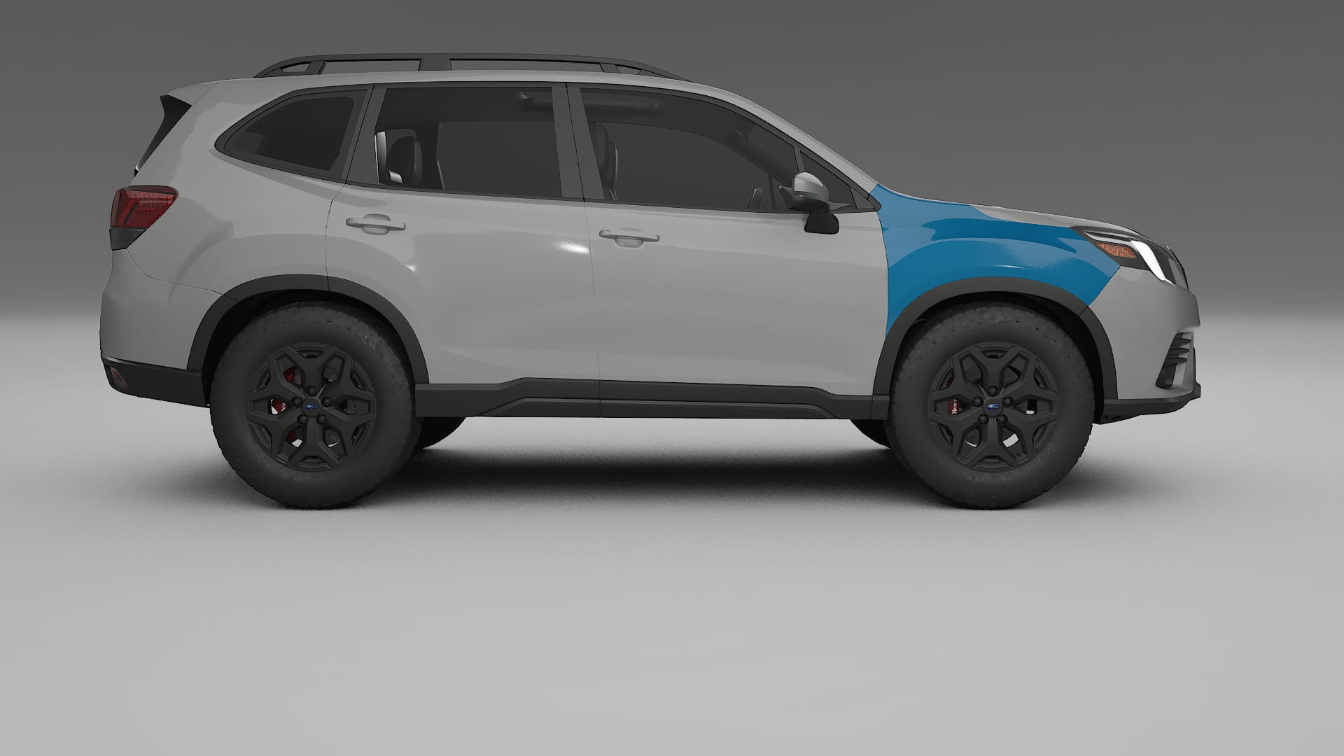 Subaru Forester V SK facelift Paint Protection Film | CrystalGuard Transparent PPF Full Pre-Cut Kit