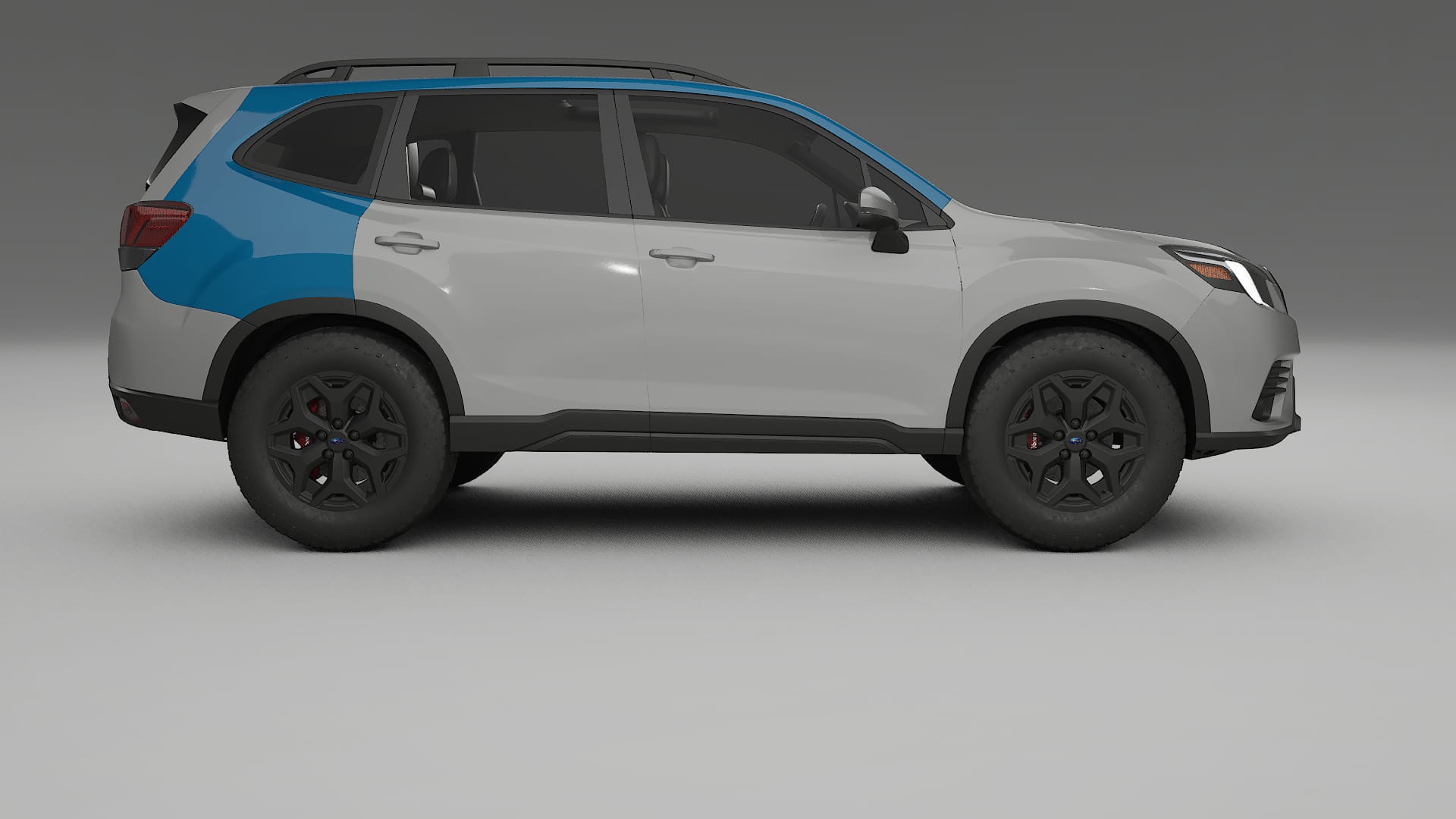 Subaru Forester V SK facelift Paint Protection Film | CrystalGuard Transparent PPF Full Pre-Cut Kit