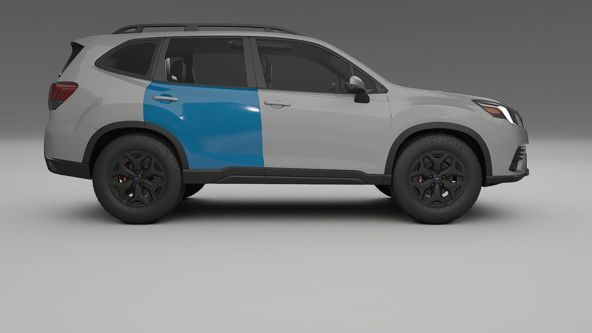 Subaru Forester V SK facelift Paint Protection Film | CrystalGuard Transparent PPF Full Pre-Cut Kit
