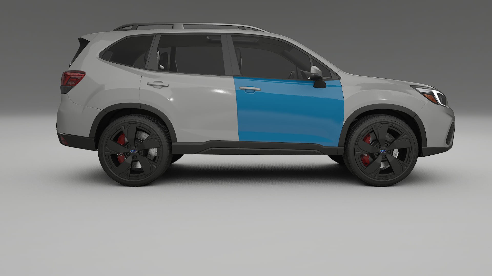 Subaru Forester V SK prefacelift Paint Protection Film | CrystalGuard Transparent PPF Full Pre-Cut Kit