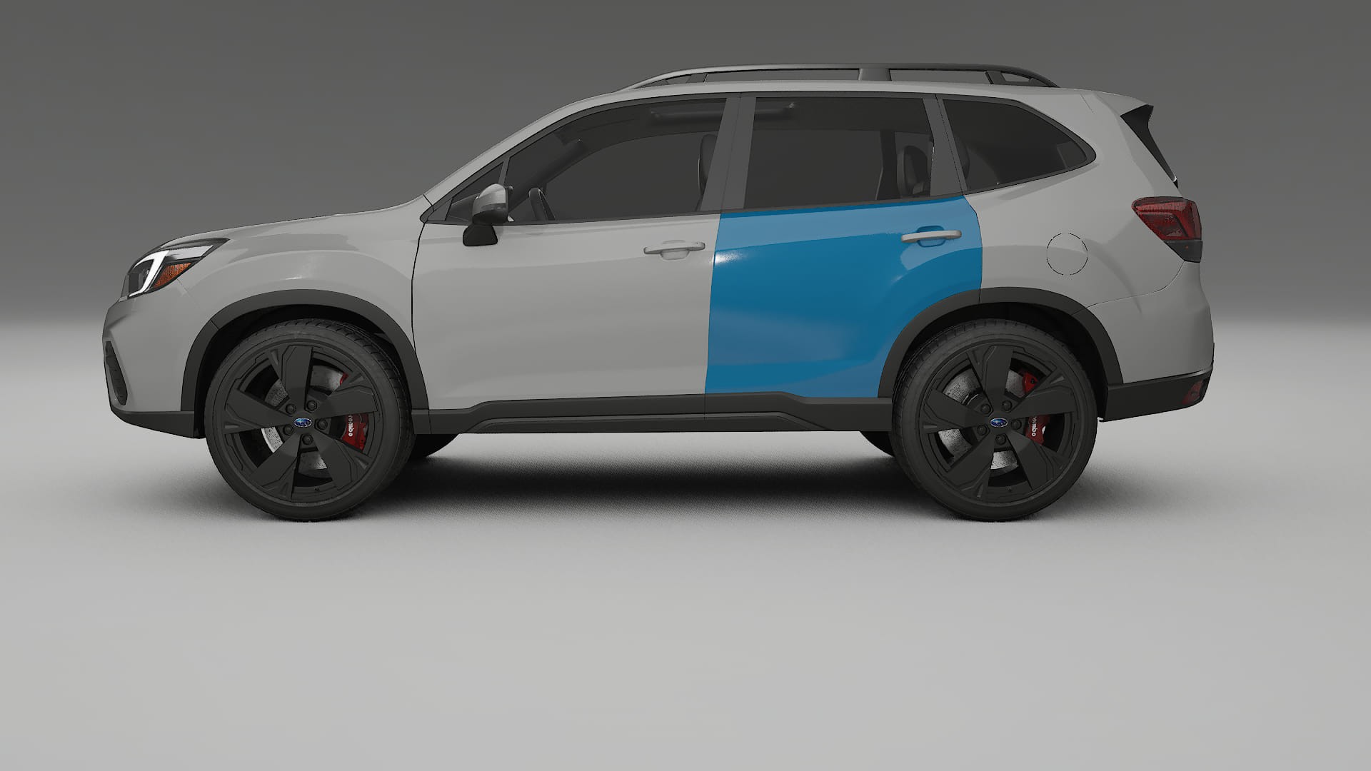 Subaru Forester V SK prefacelift Paint Protection Film | CrystalGuard Transparent PPF Full Pre-Cut Kit
